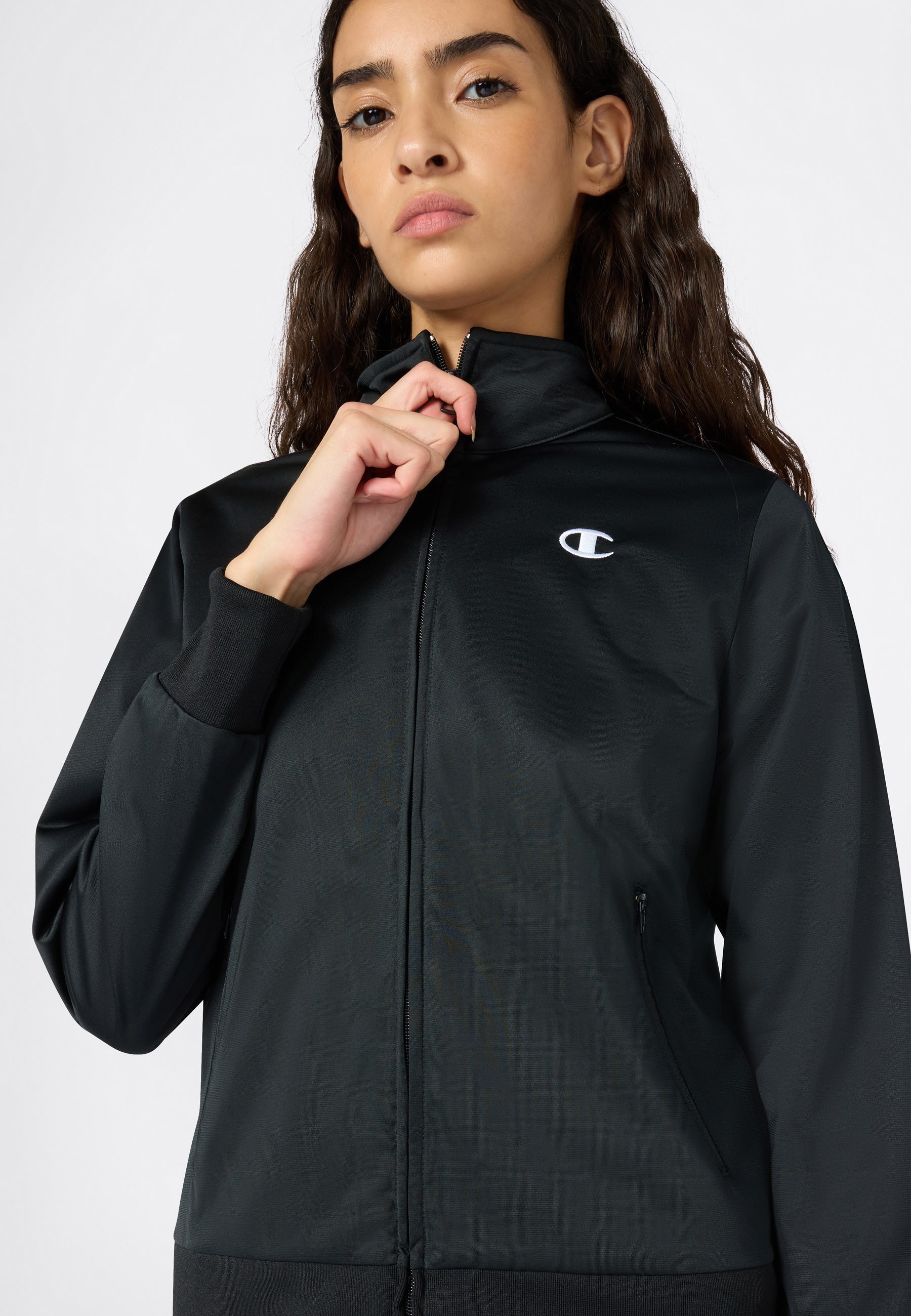 Champion Trainingsanzug »ICONS Full Zip Suit« 2 Stk. für sportliche Aktivitäten, zweiteilig, aus Polyester