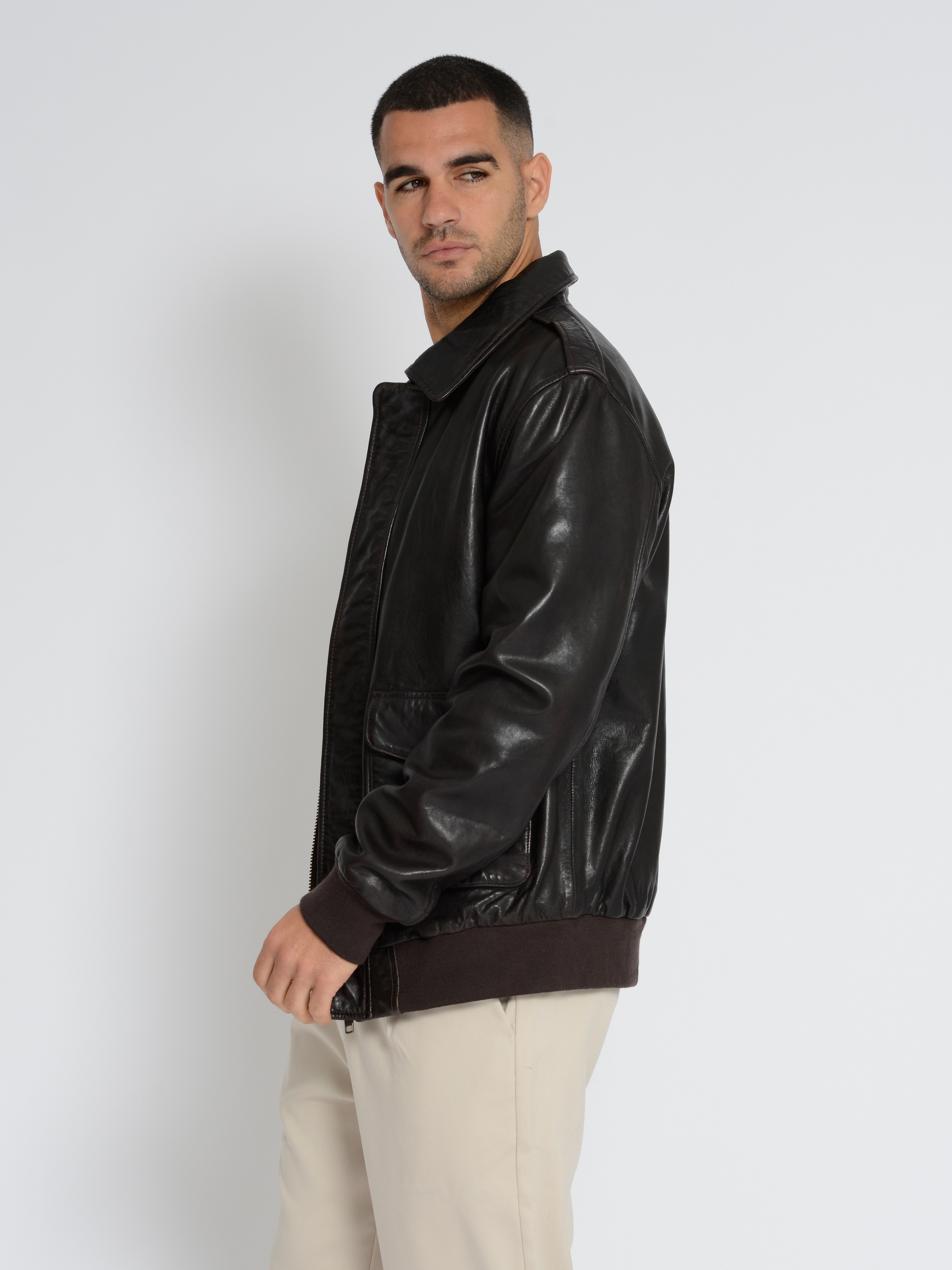 TOP GUN Lederjacke »Lederjacke TG2023003«