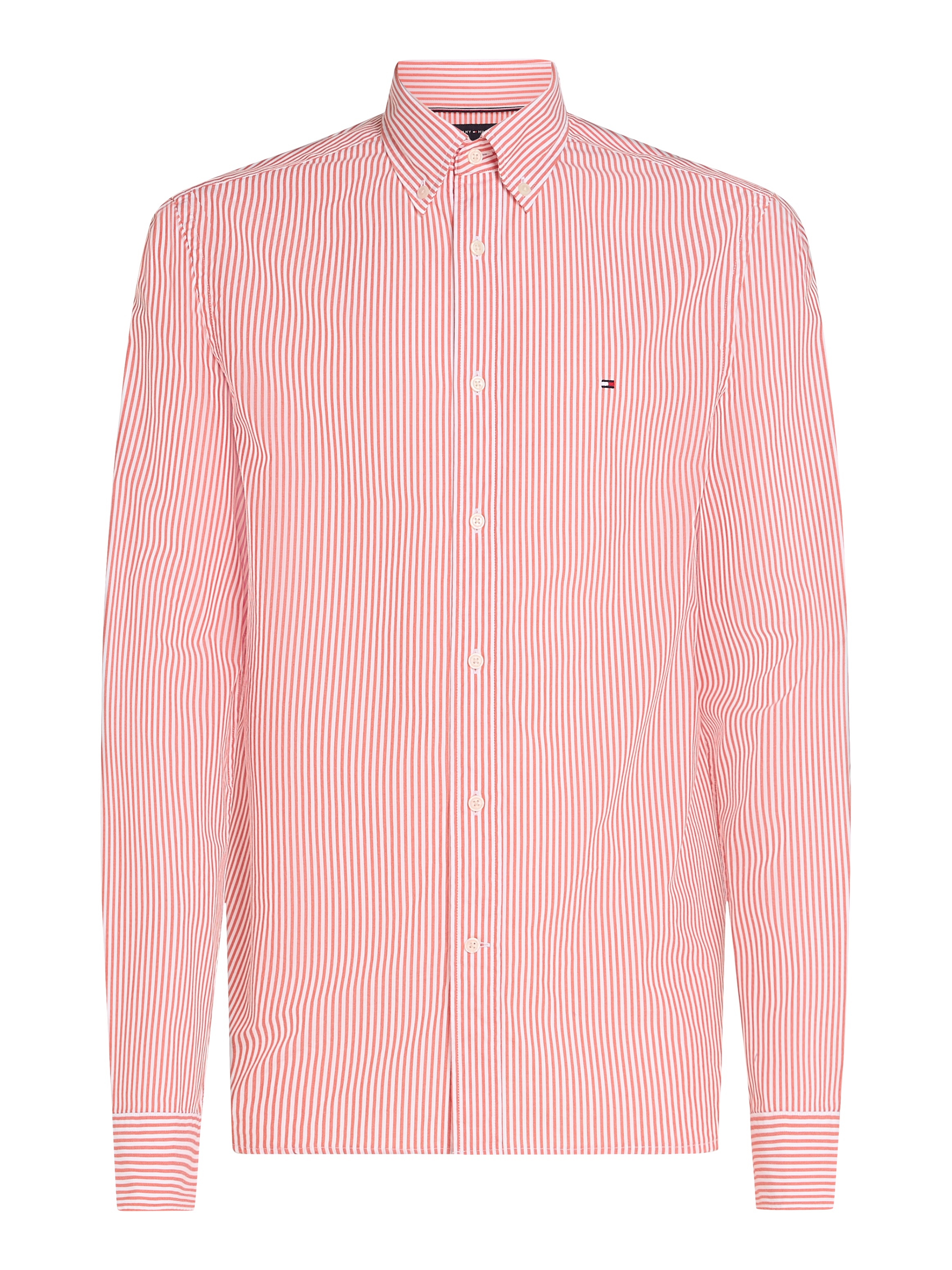 Tommy Hilfiger Langarmhemd »FLEX POPLIN CLASSIC STP RF SHIRT«, mit Sreifenmuster
