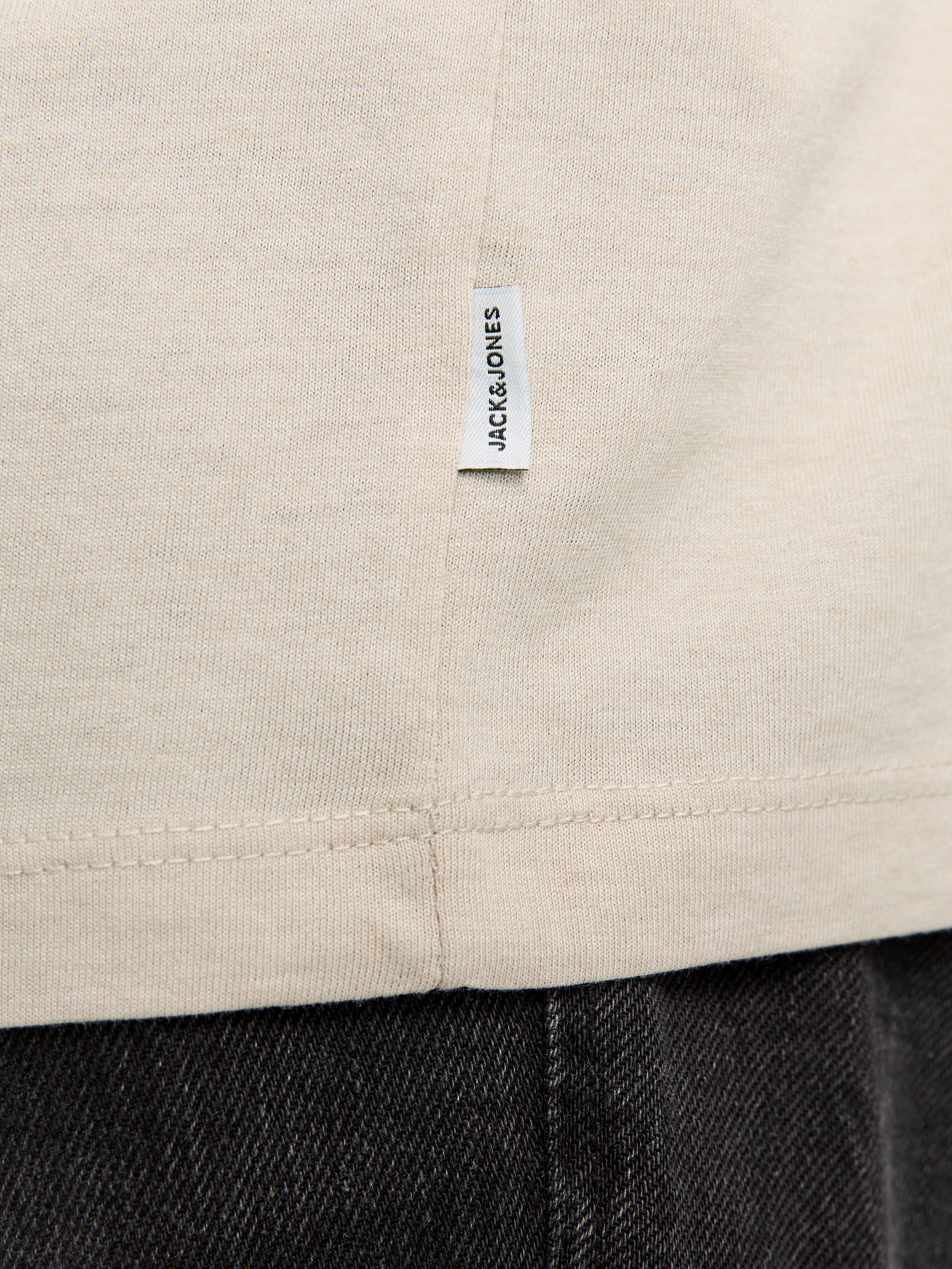 Jack & Jones PlusSize Rundhalsshirt »JJEORGANIC MEL TEE SS O-NECK NOOS PLS«