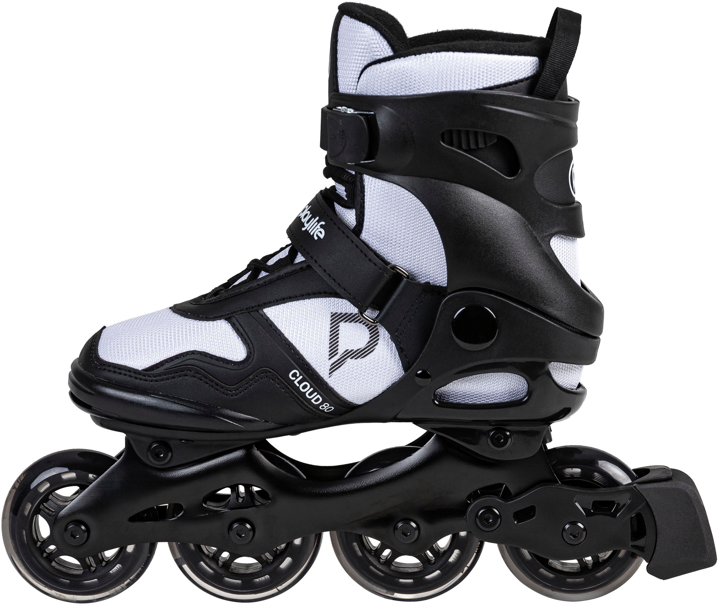 Playlife Inlineskates »Cloud Black/White 84«