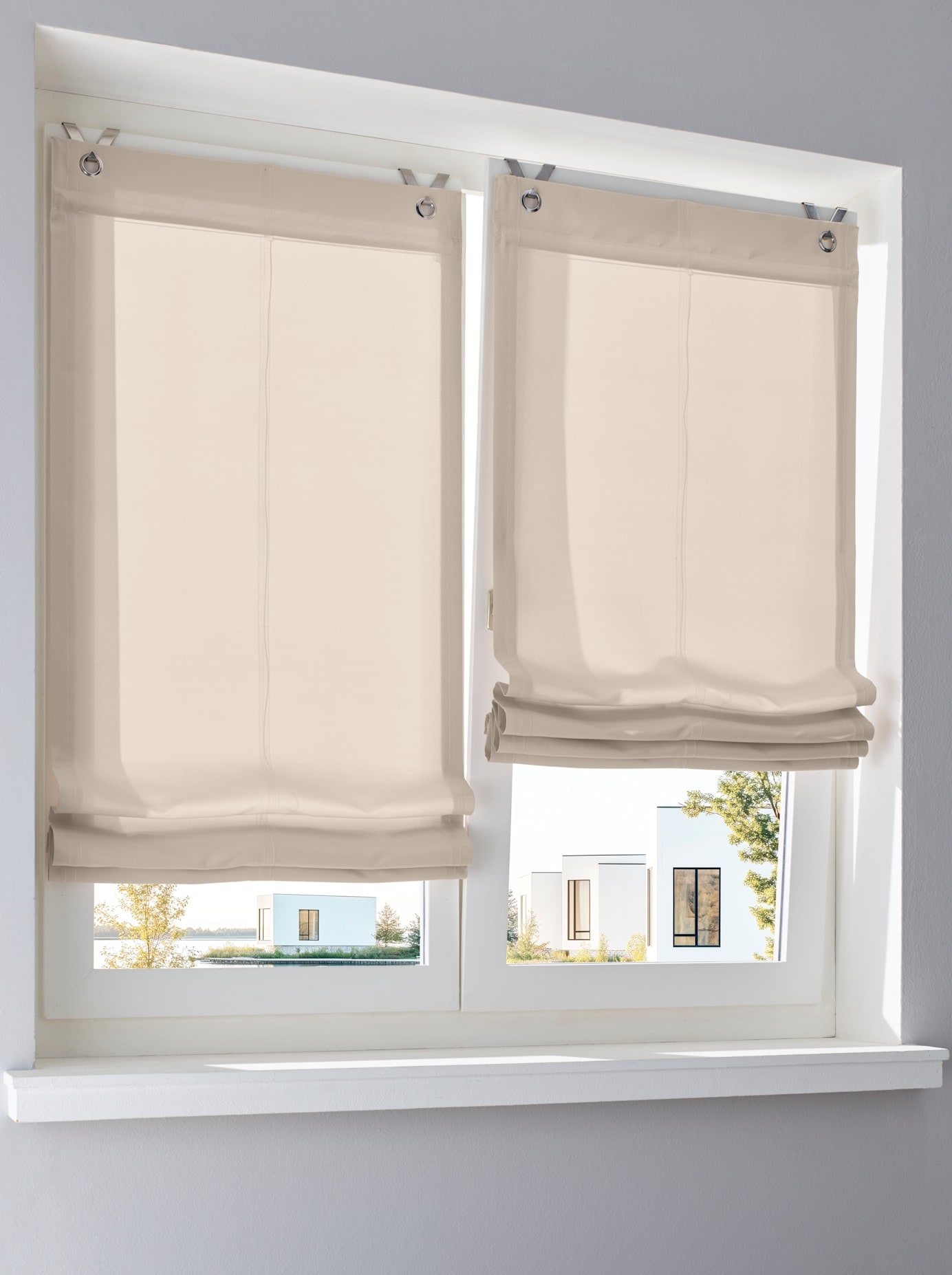 heine home Raffrollo mit Ösen