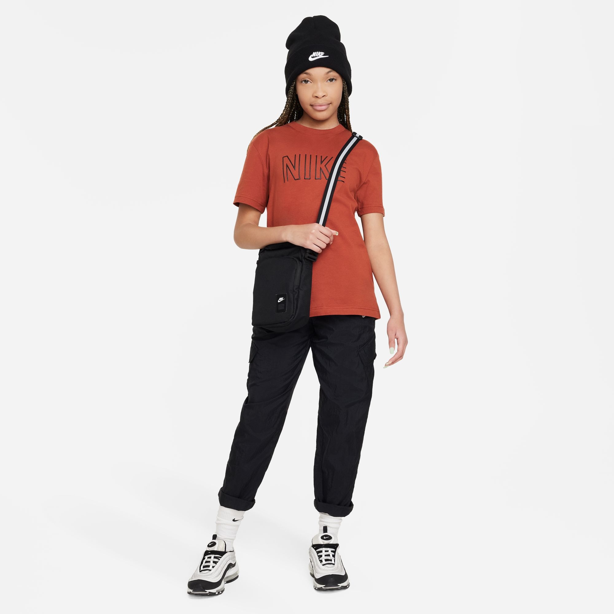Nike Sportswear T-Shirt »G NSW BF TEE PRNT SW - für Kinder«