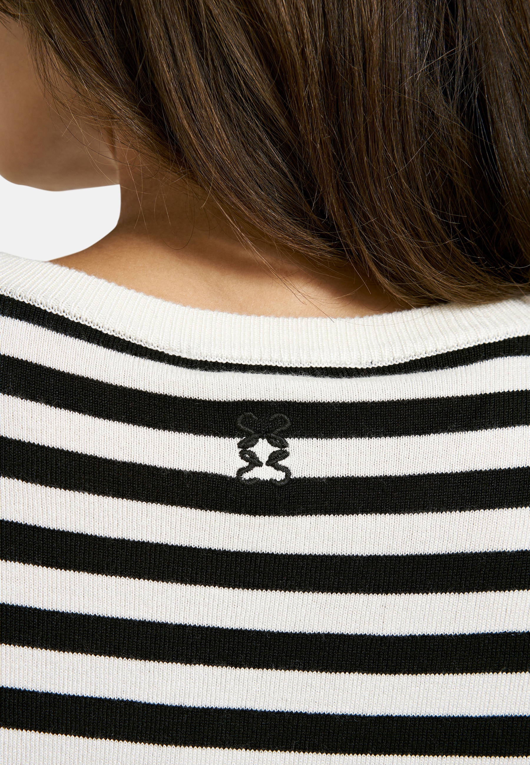 Smith & Soul Kurzarmpullover mit Rundhals, Viskosemix