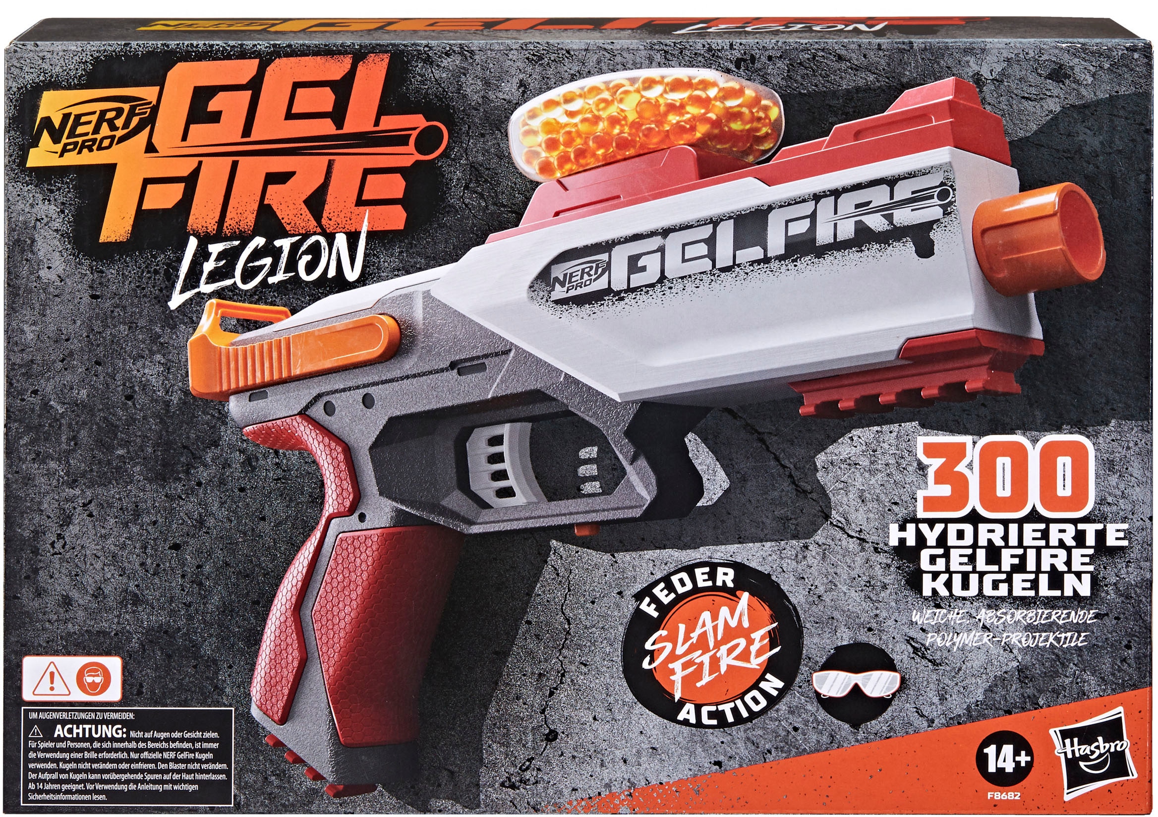 Hasbro Blaster »Nerf Pro Gelfire Legion«, inkl. 300 hydrierte Gelfire Kugeln