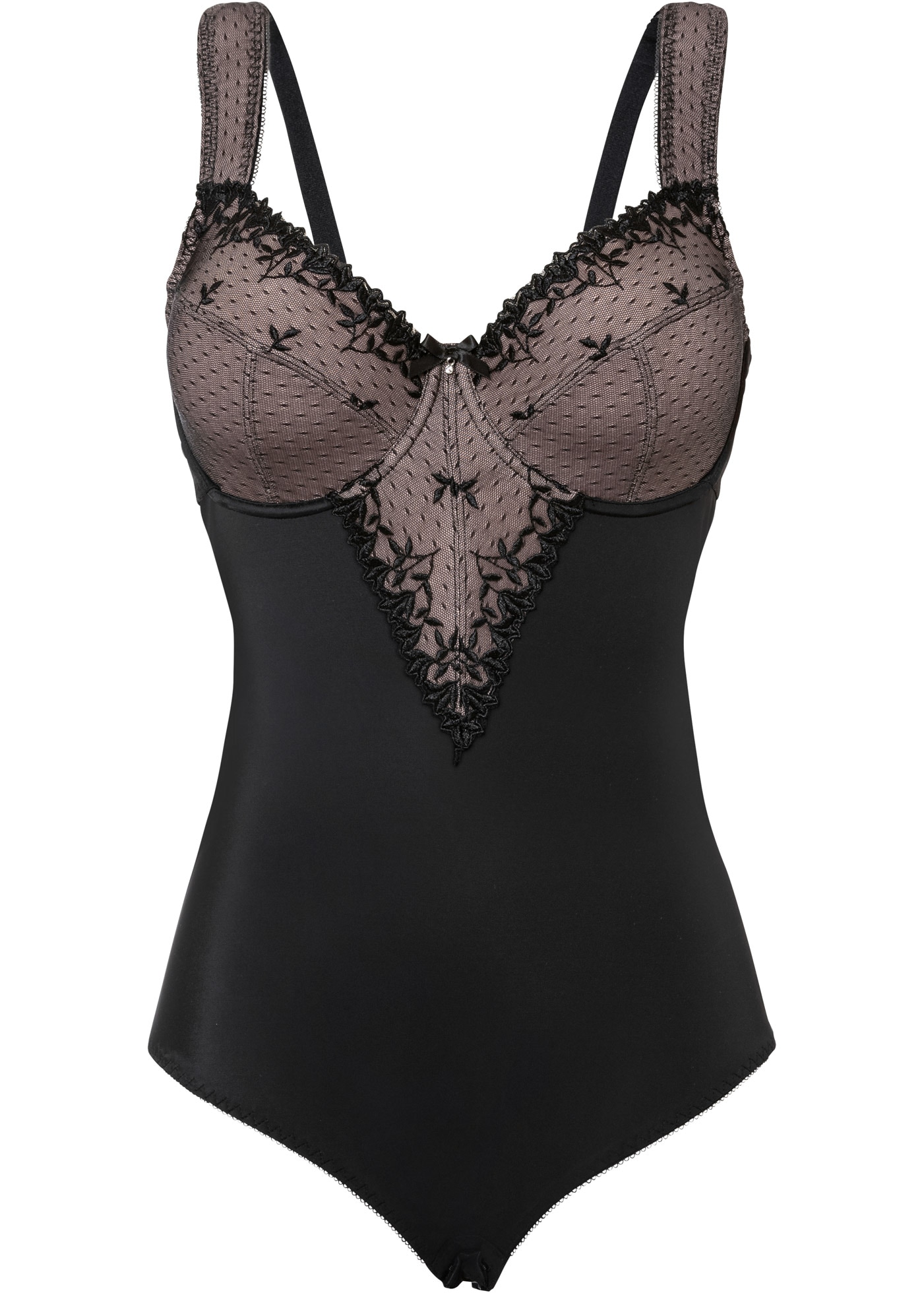 bonprix Body »Minimizer-Body mit Stickerei« Minimizer-Body mit Stickerei