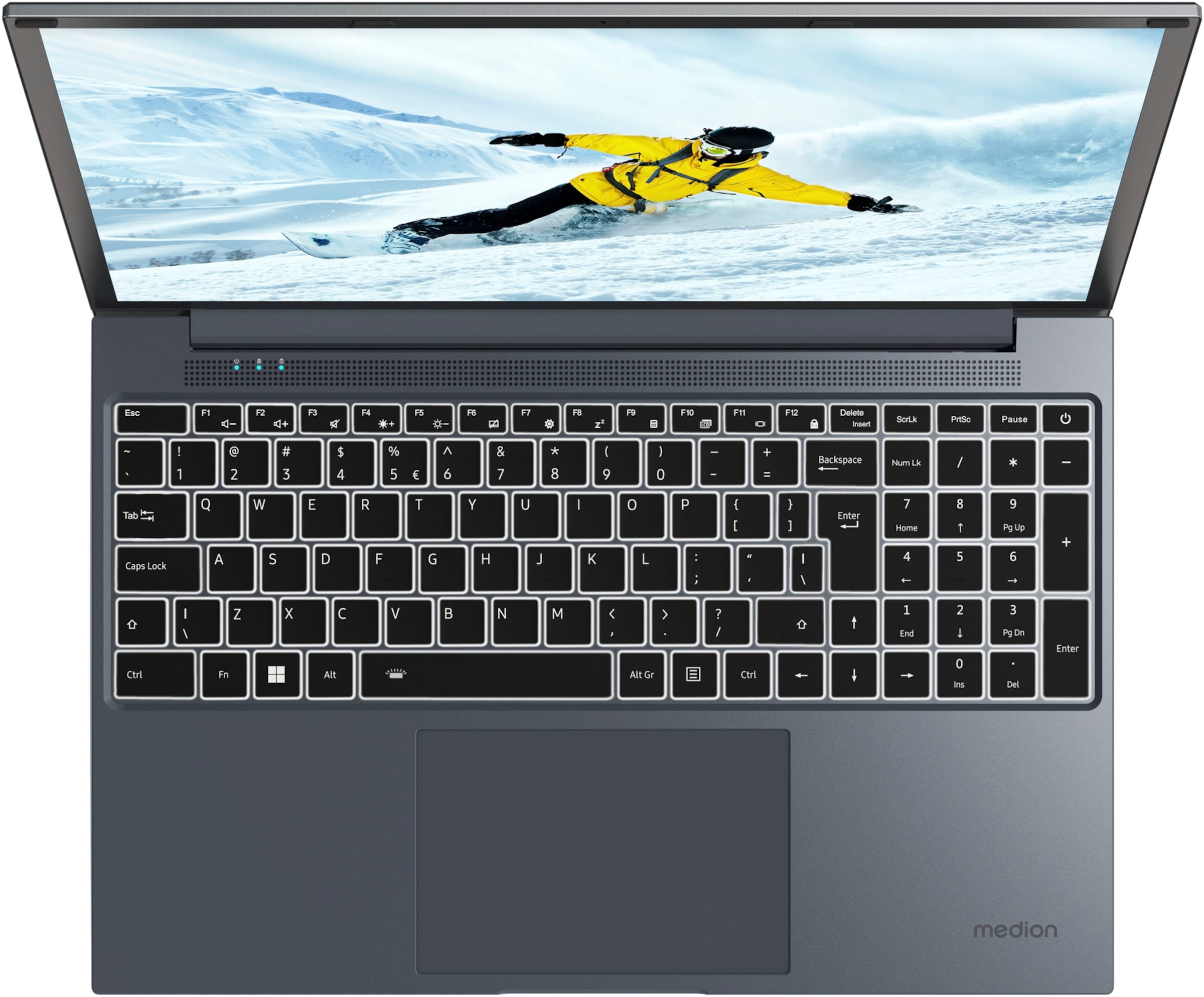 Medion® Notebook »Akoya E16433«, 40,6 cm, / 16 Zoll, Intel, Core i3, UHD Graphics, 512 GB SSD