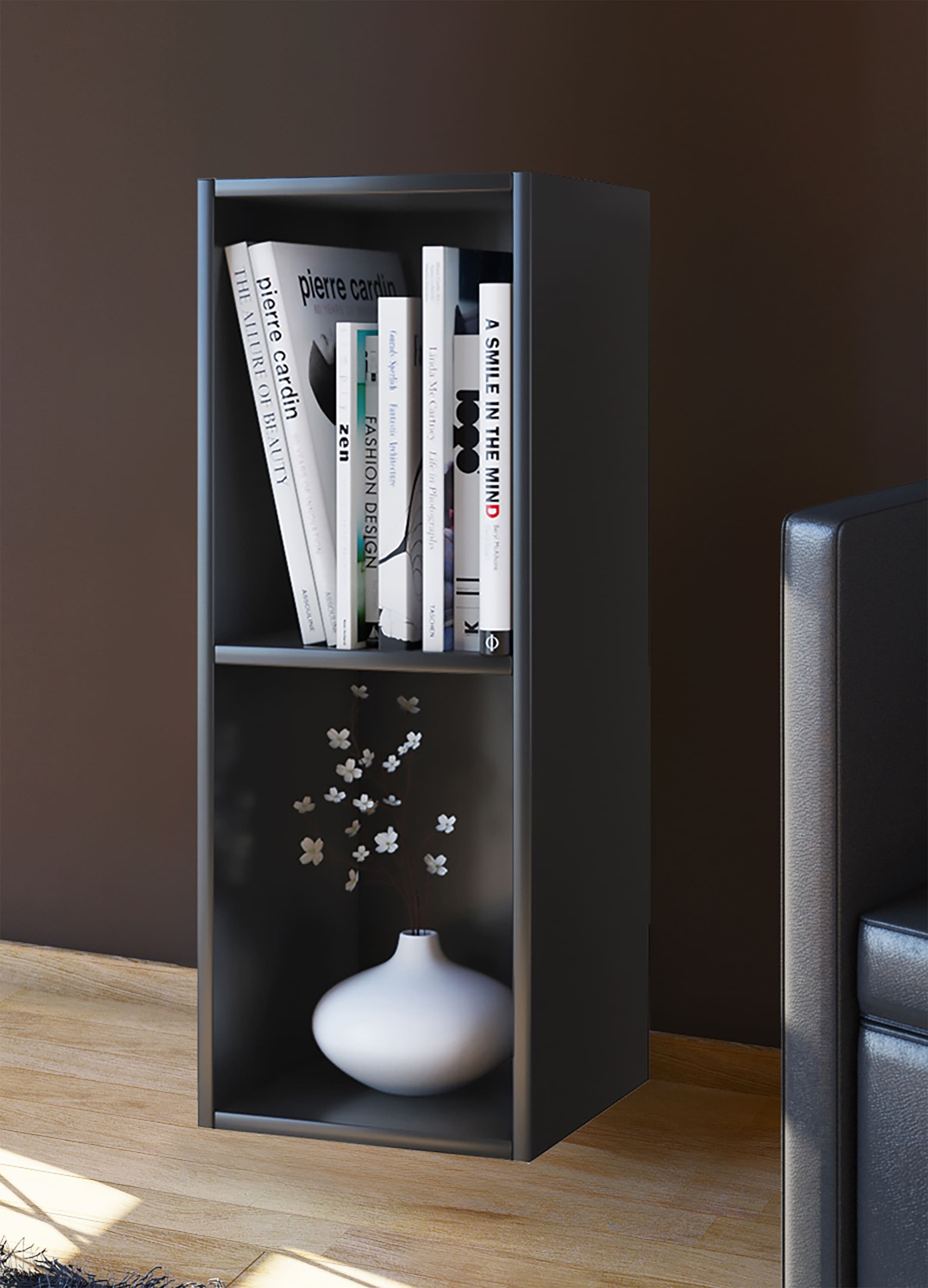 VCM Standregal »Holz Stand Regal Aufbewahrung Deko Bücher Mendas 2« 1 Stk. tlg.