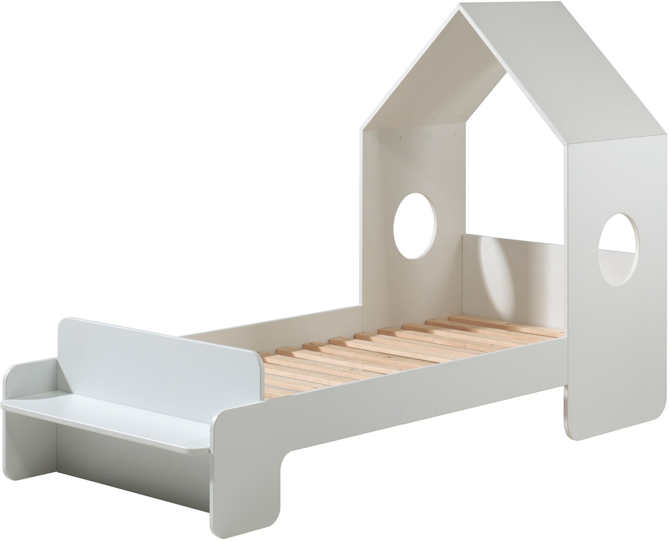Vipack Kinderbett »Casami«, (Made in Europe), Hausbett