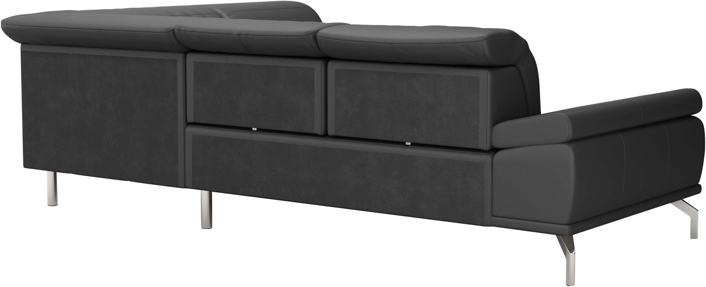 Places of Style Ecksofa »Caluna«, Inkl.Sitztiefenverstellung, wahlweise mit Kopf- und Armteilverstellung