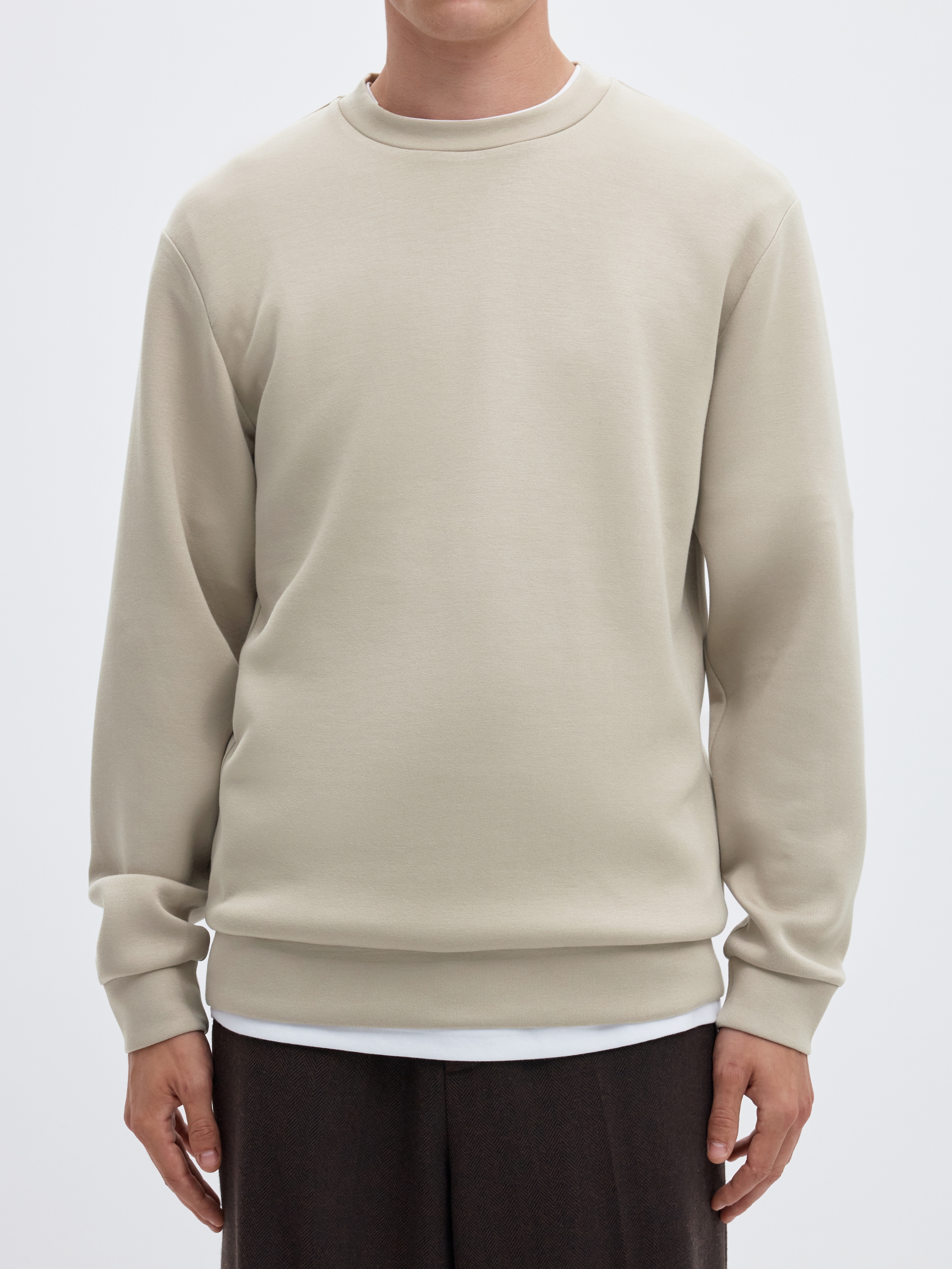 SELECTED Sweatshirt »SLHEMANUEL SOFT CREW NECK SWEAT NOOS«
