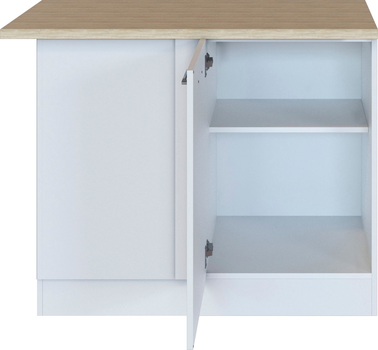 KOCHSTATION Küche »KS-Mali«, Stellbreite 210/110 cm, mit E-Geräten