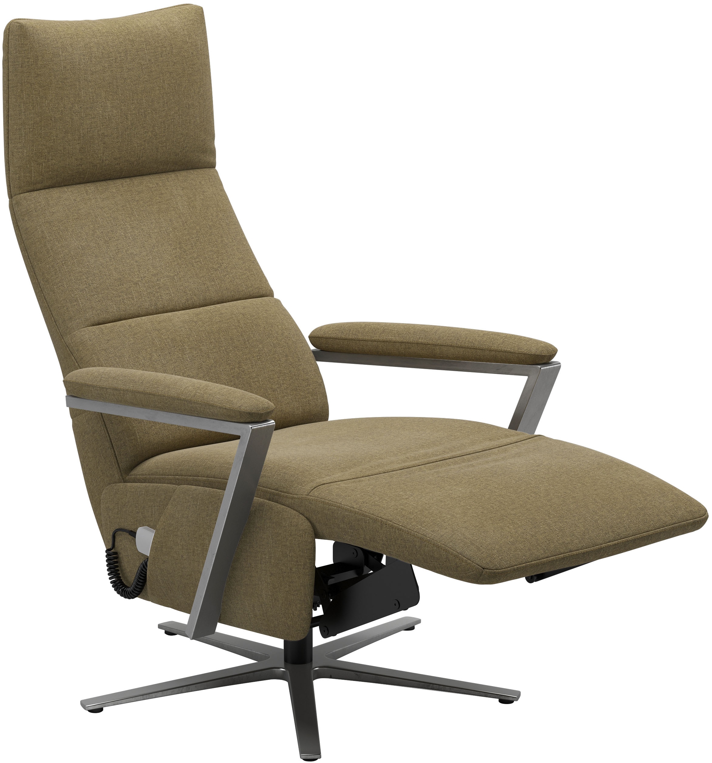 sit&more TV-Sessel »Vario Comfort, inkl. Kopfteilverstellung & 360 Grad Drehfunktion«, mit Herz-Waage-Funktion & 3 Motoren, Höhe der Armlehnen 60cm