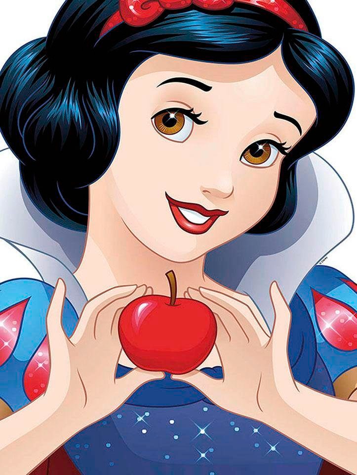 Komar Bild »Snow White Portrait« Disney 1 Stk. tlg. Wandbild zur Dekoration im Kinderzimmer - ohne Rahmen