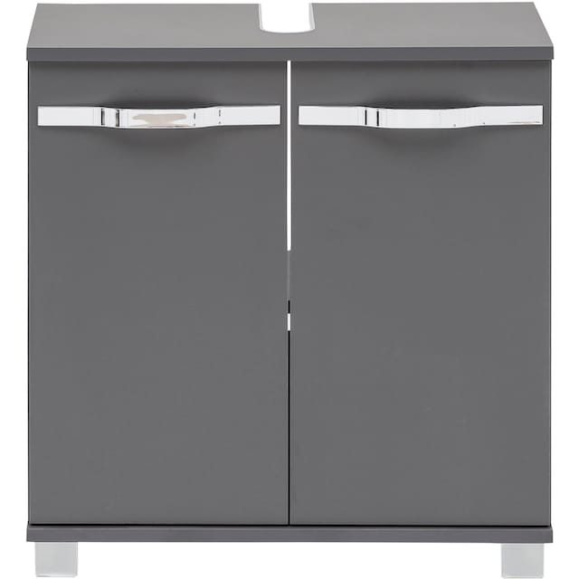 Schildmeyer Waschbeckenunterschrank »Dina«, mit glänzenden Metallgriffen  online kaufen | mit 3 Jahren XXL Garantie