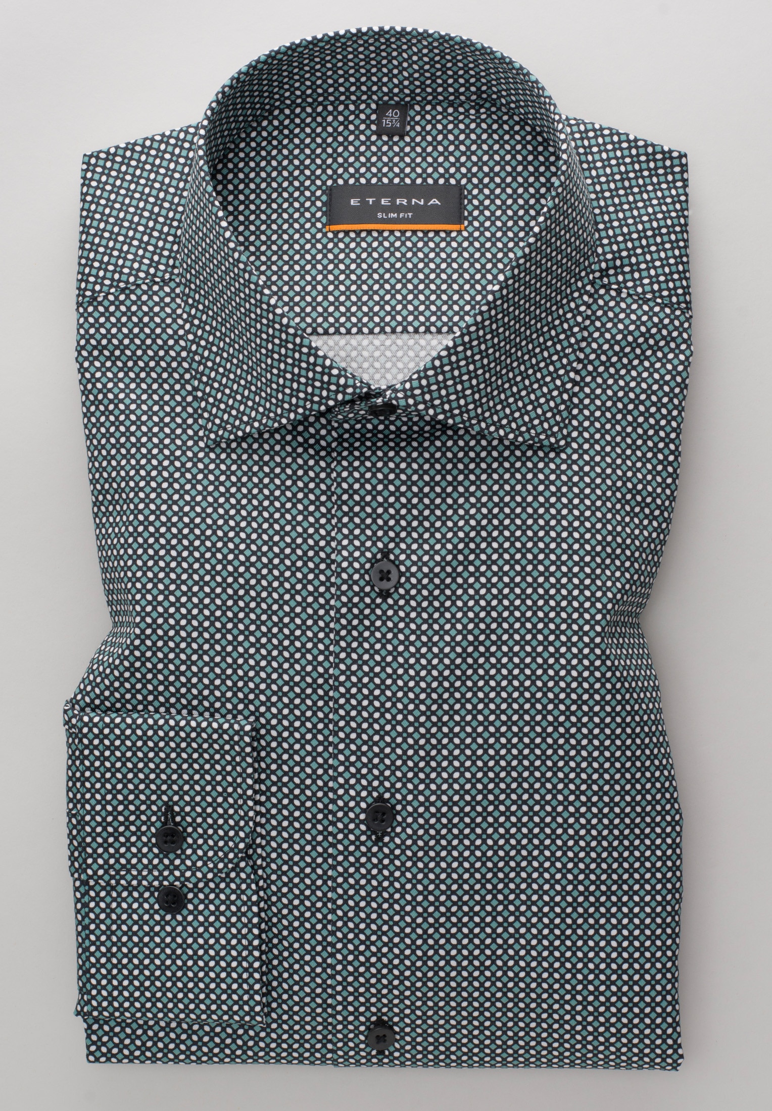 Eterna Langarmhemd »SLIM FIT« NON IRON (bügelfrei)
