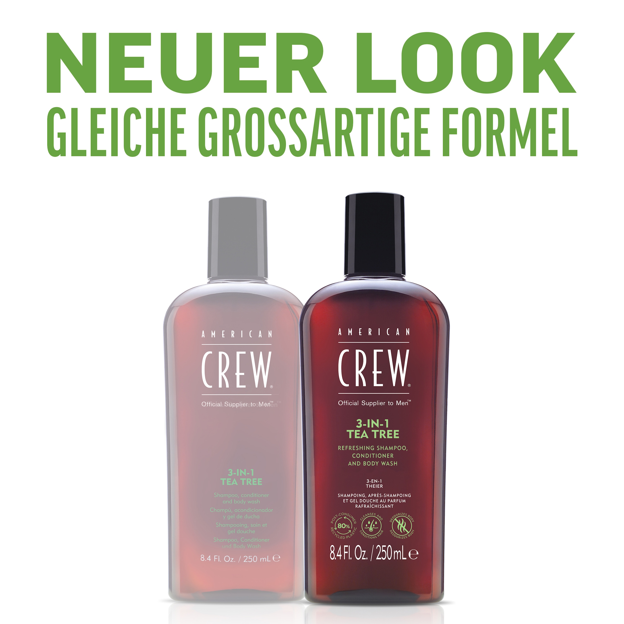 American Crew Haarshampoo »3In1 Tea Tree Shampoo«