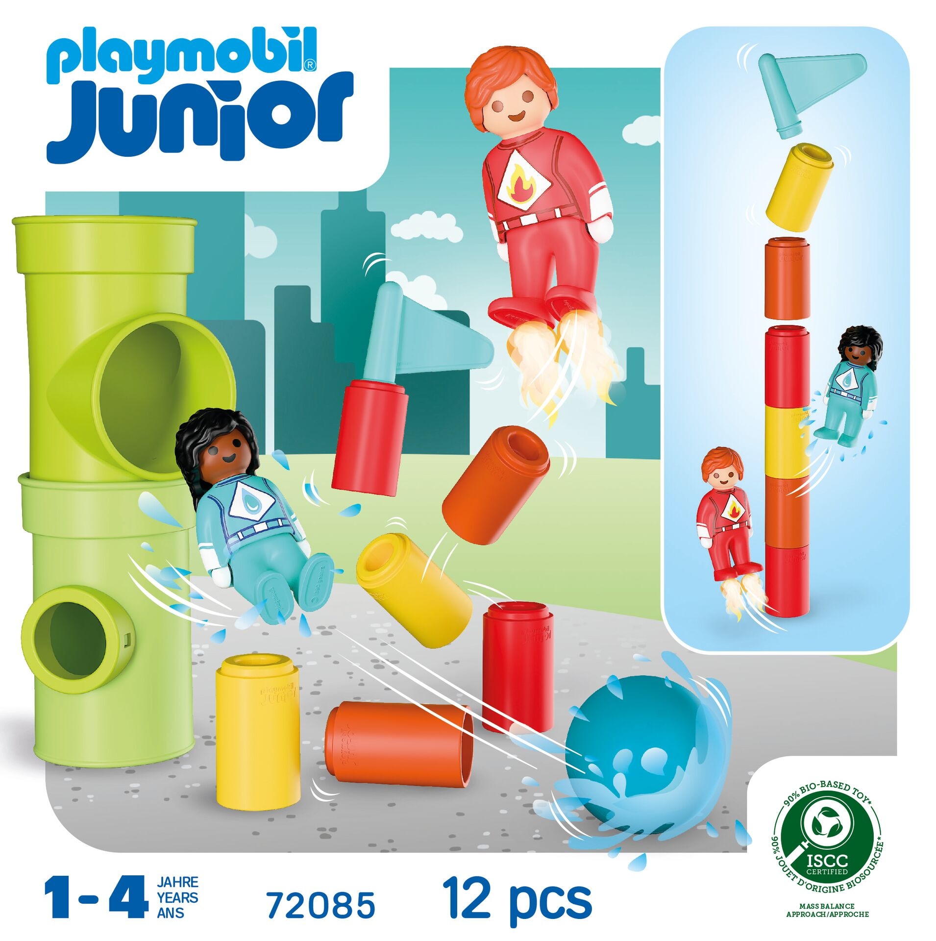 Playmobil® Konstruktions-Spielset »Superhelden-Action (72085), JUNIOR« Made in Europe