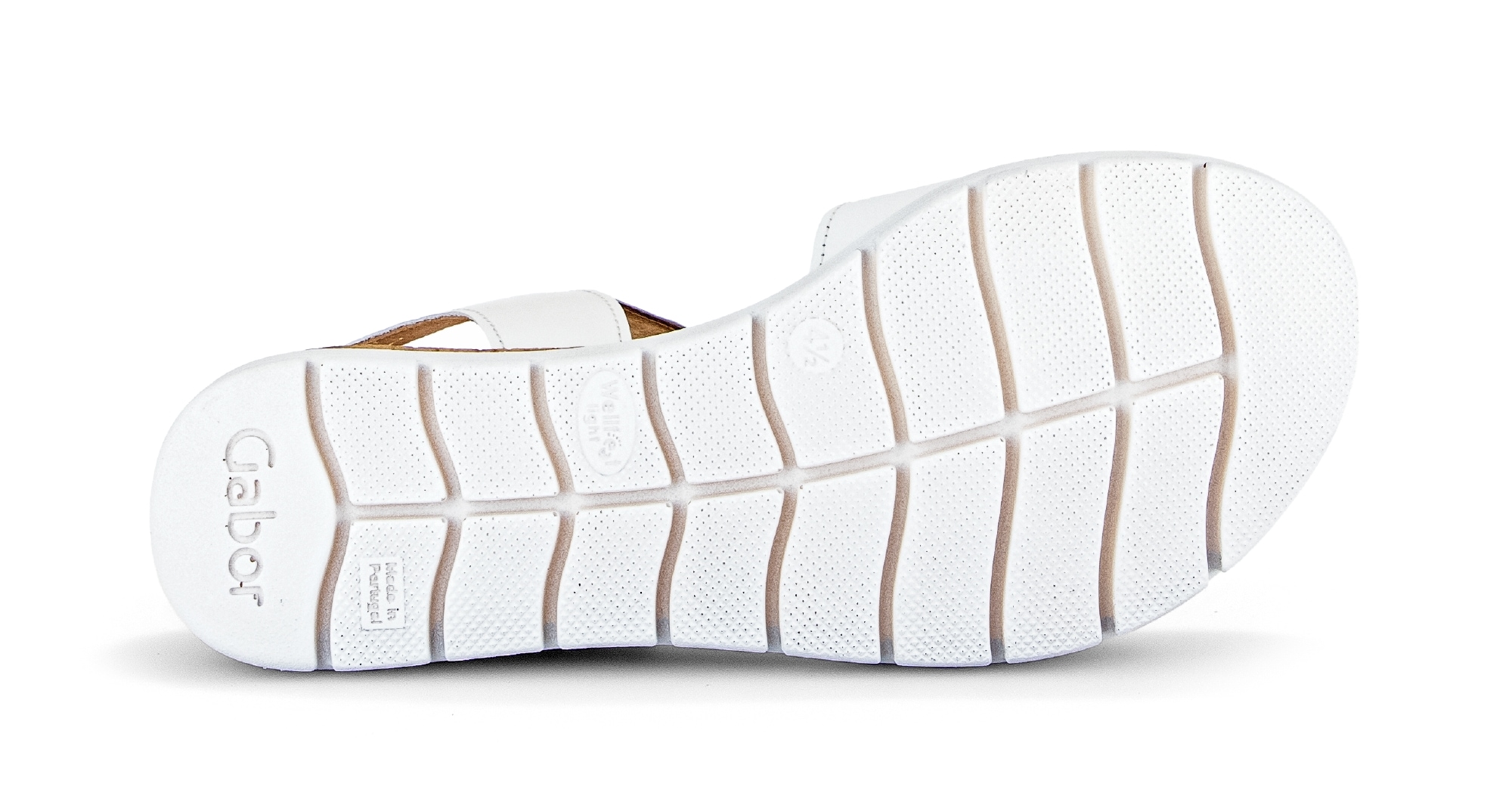 Gabor Sandalette »GENUA«, Keilabsatz, Sommerschuh, Sandale mit Klettverschlüssen, Weite G