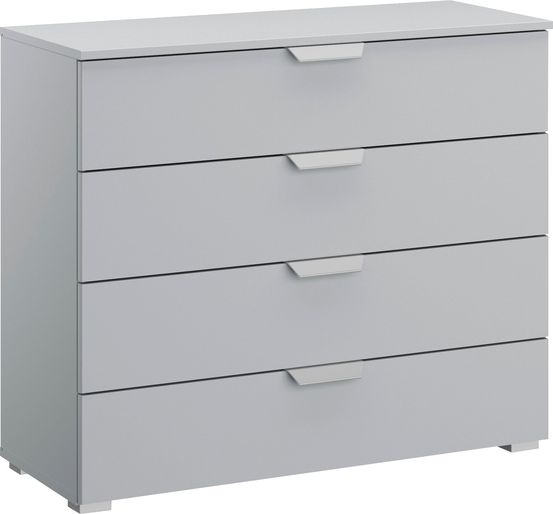 rauch Schubkastenkommode »Sideboard Schubladenkommode ORIAS mit Dekor- oder Hochglanzfront«, mit 4 Schubkästen und 2 Türen sowie Metallgriffen MADE IN GERMANY