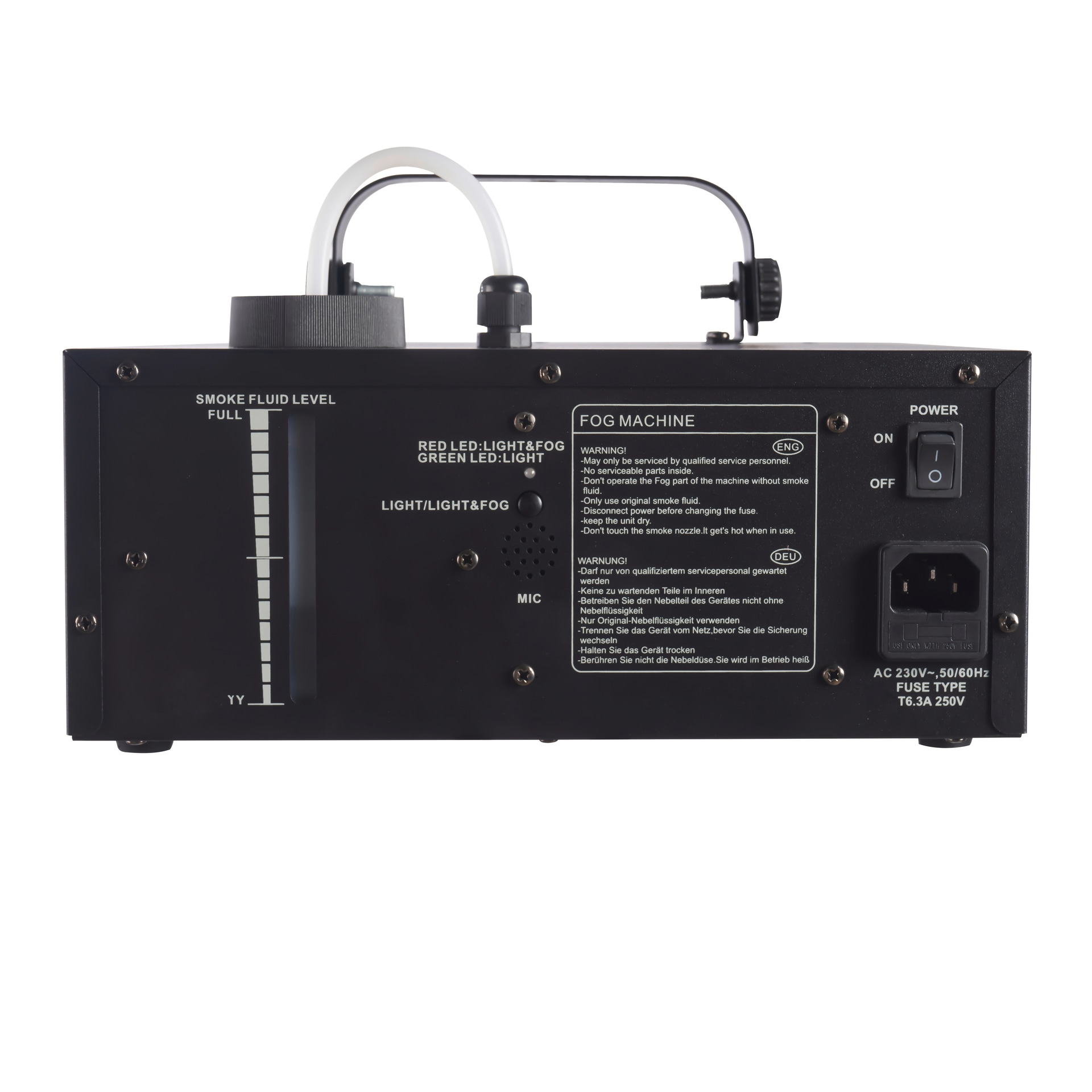 Lenco Boombox »LFM-110BK - 2-in-1 Partymaschine«