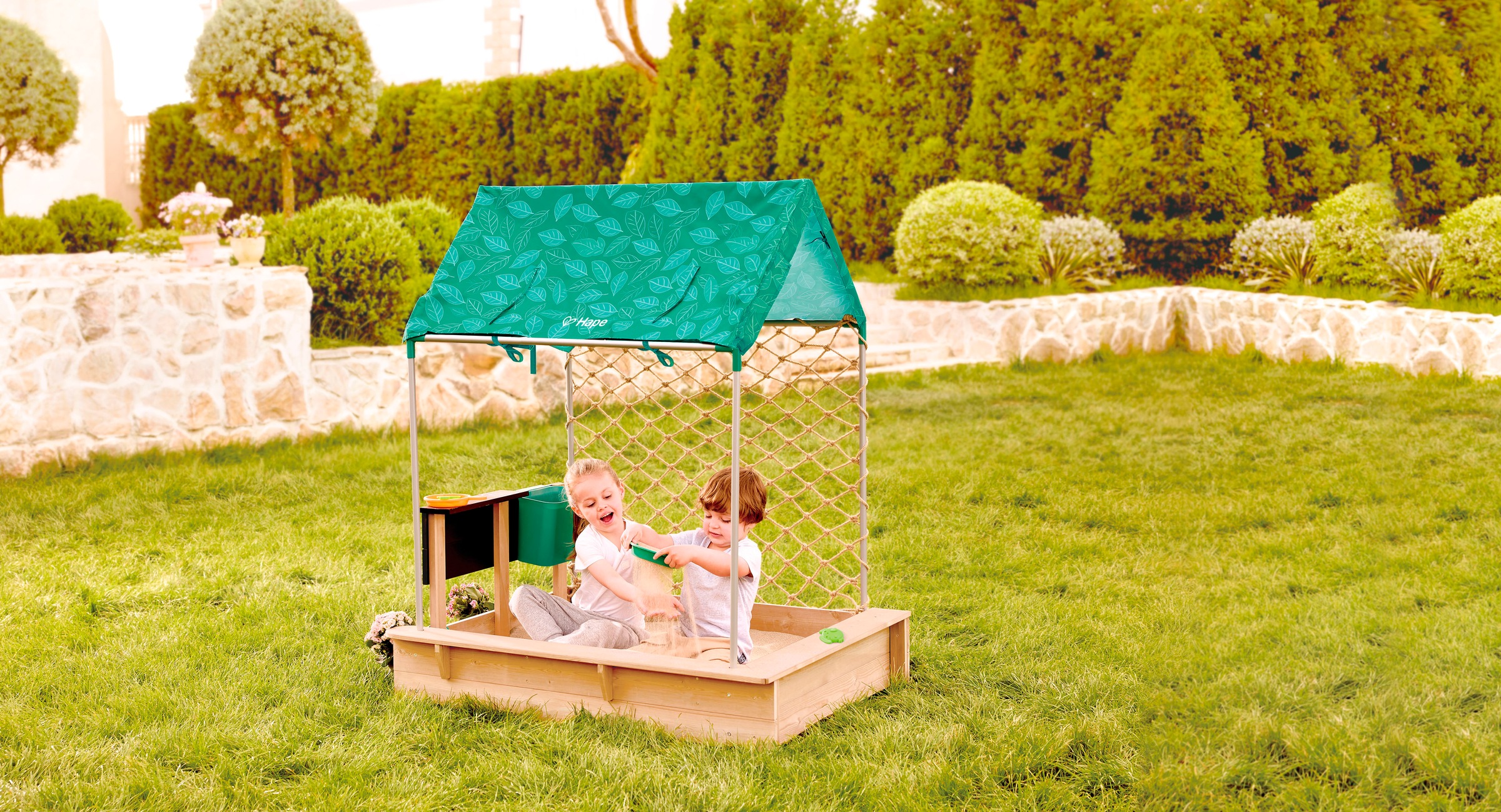 Hape Sandkasten »All-in-One«, (Set)
