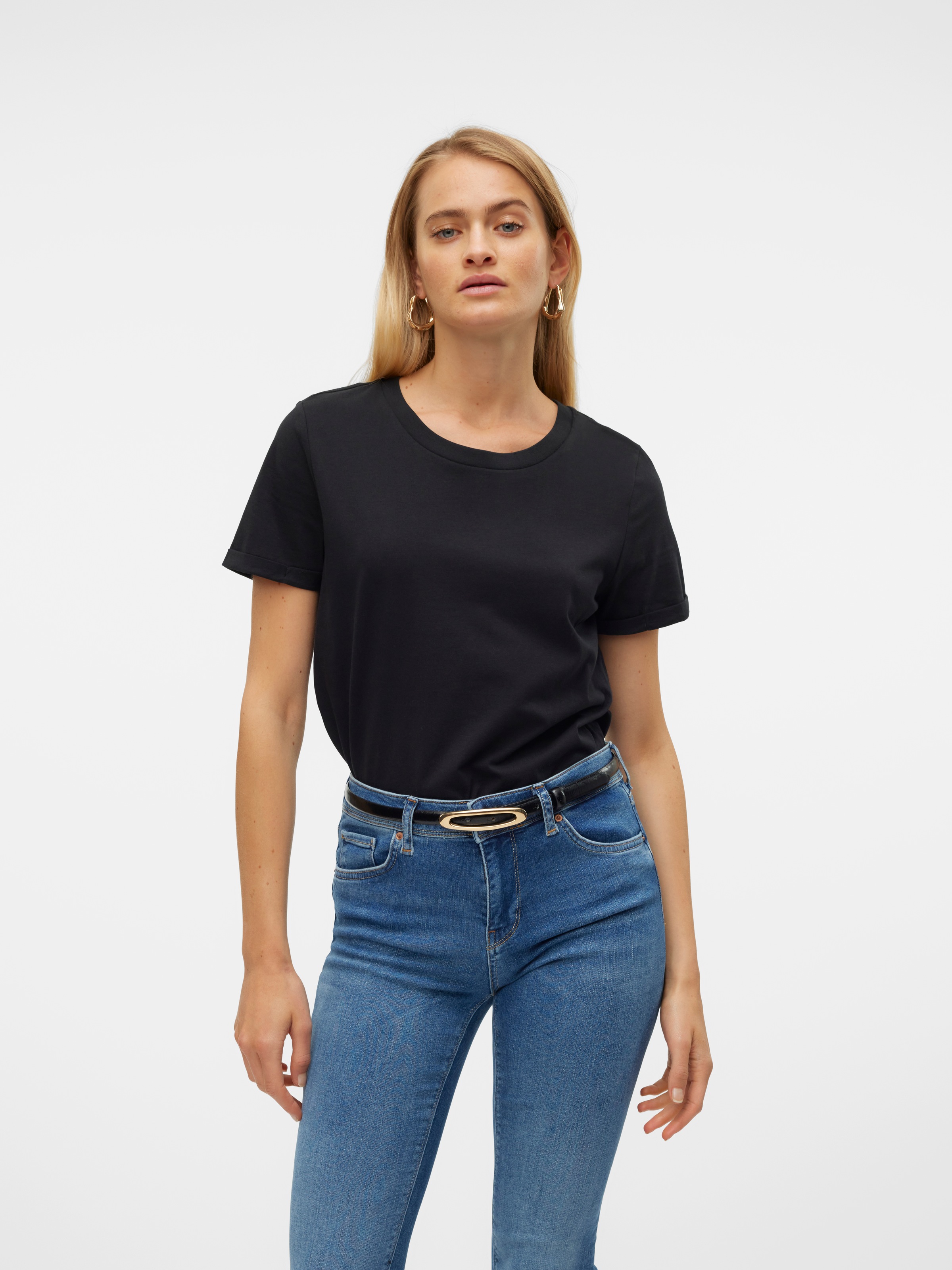 Vero Moda Rundhalsshirt »VMPAULA«