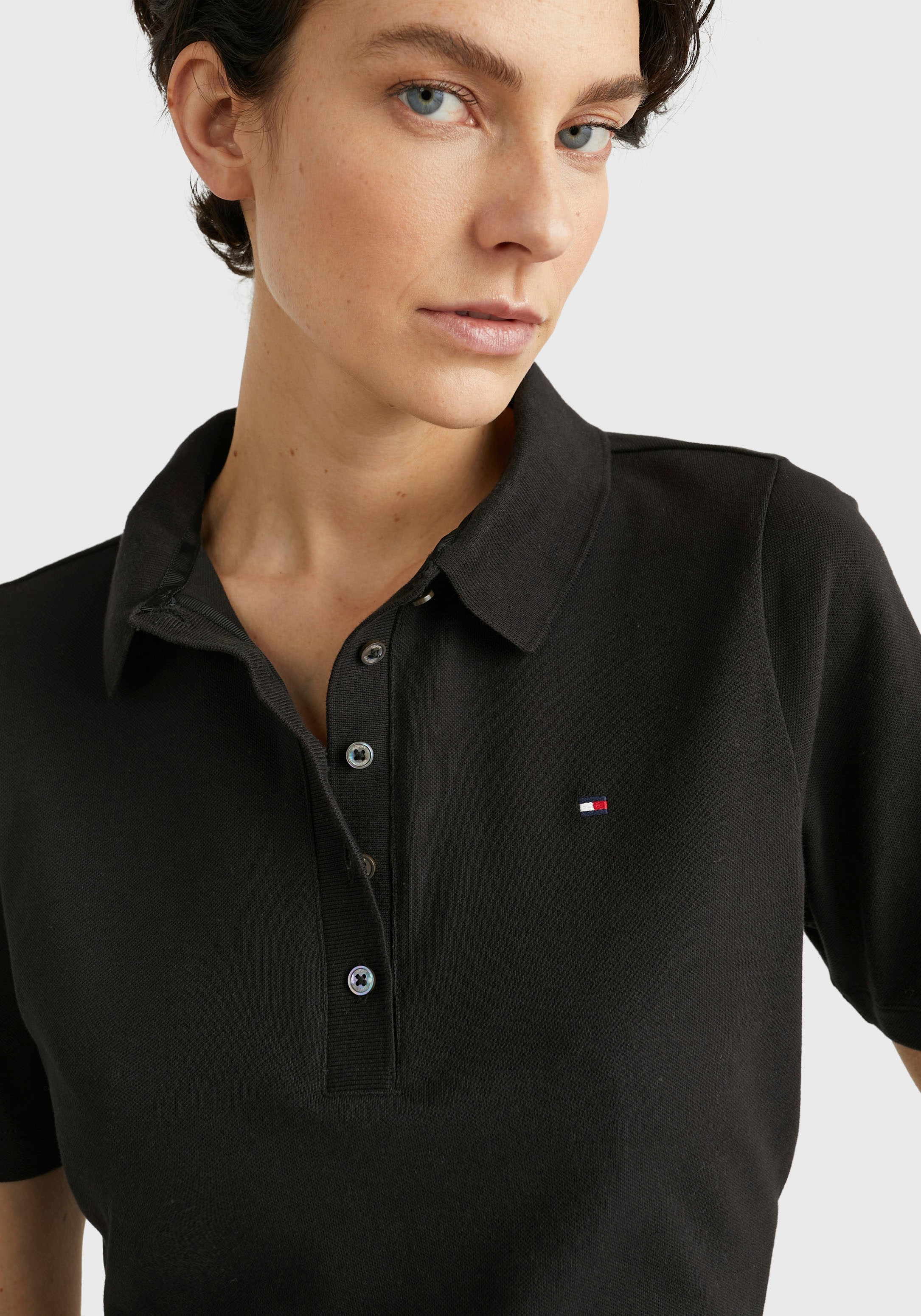 Tommy Hilfiger Poloshirt, mit Logostickerei