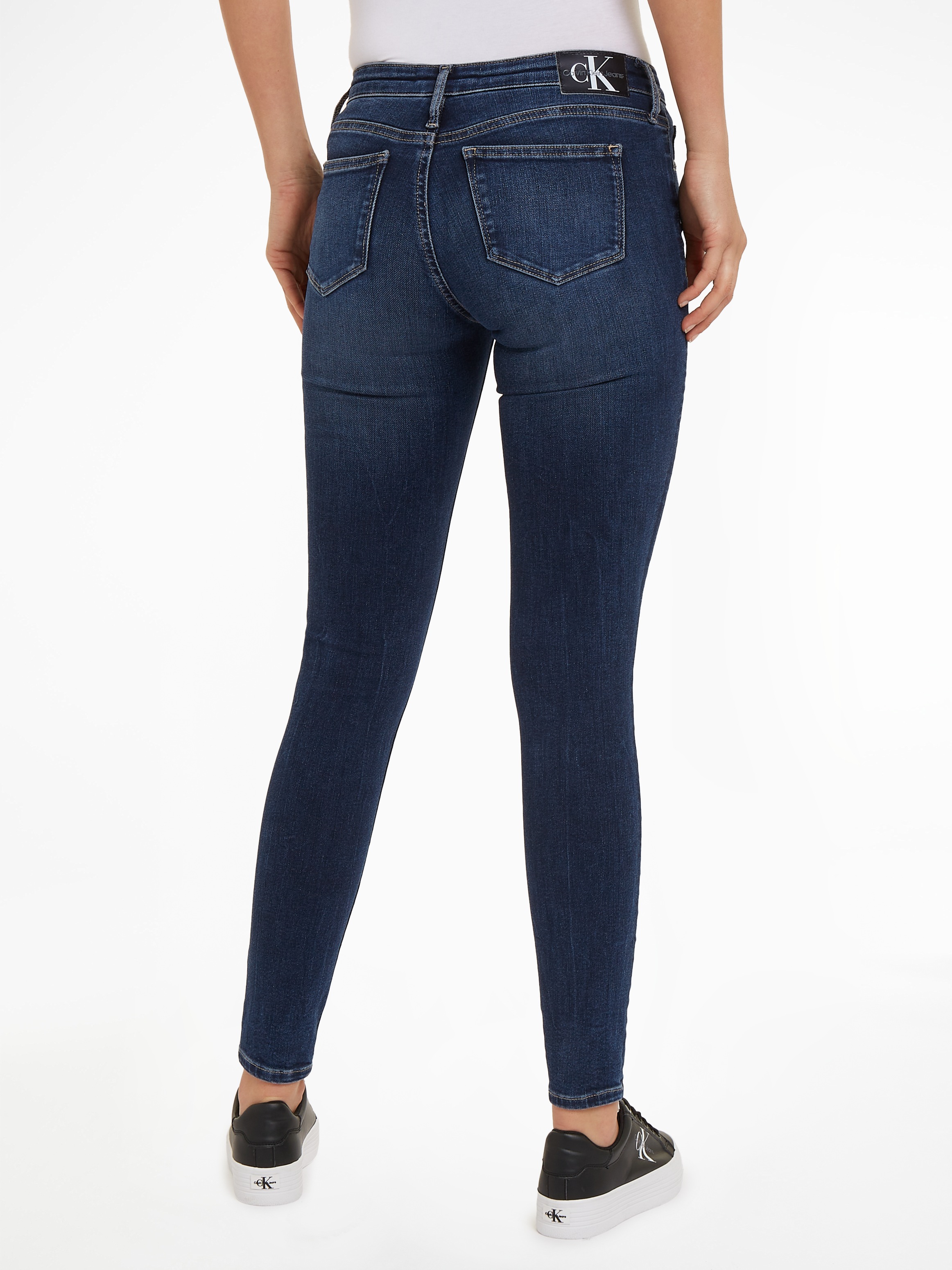 bei Calvin Skinny-fit-Jeans Jeans »MID ♕ SKINNY« Klein RISE