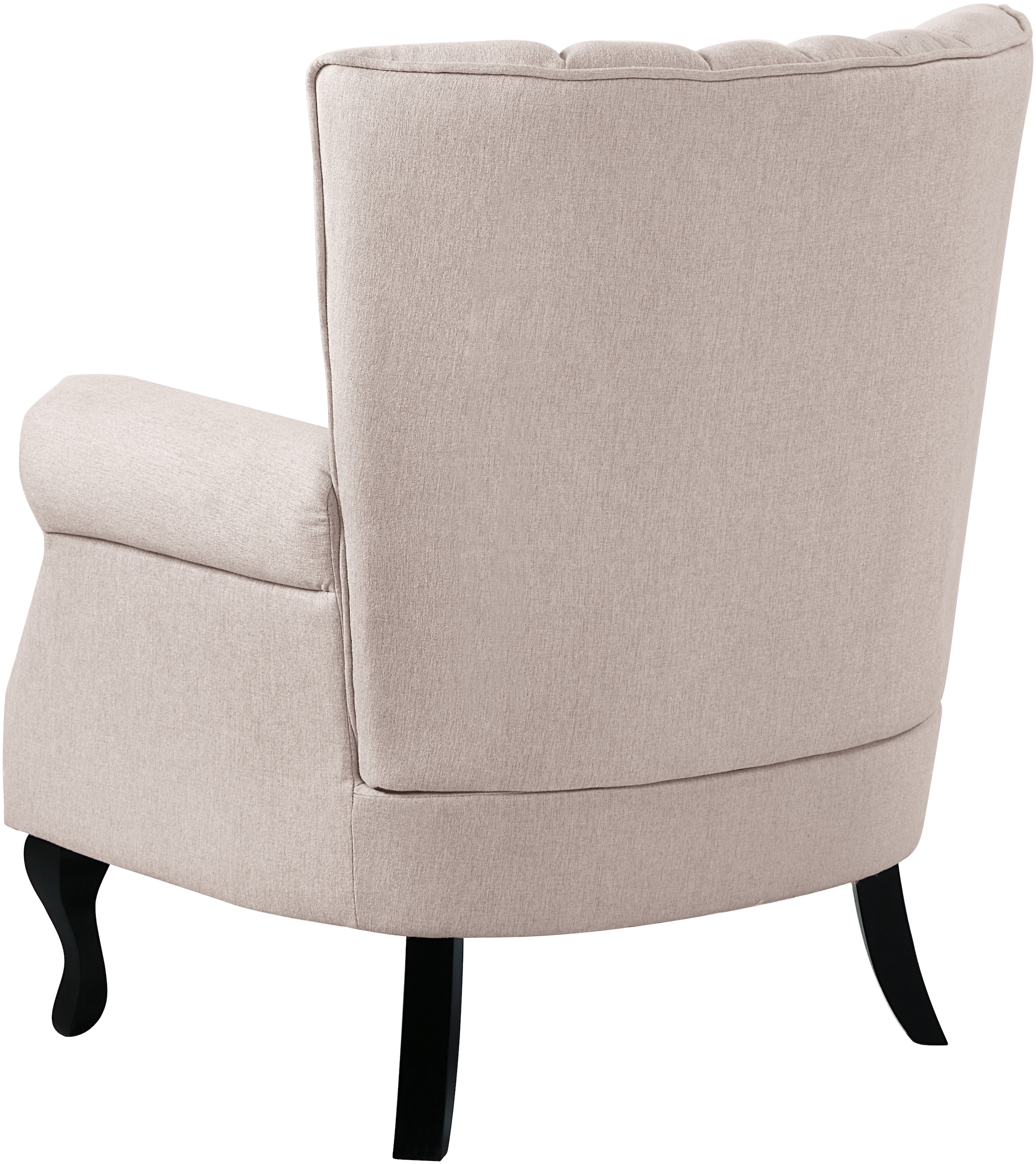 ATLANTIC home collection Sessel »TONI«, modern mit Nieten und hoher Rückenlehne