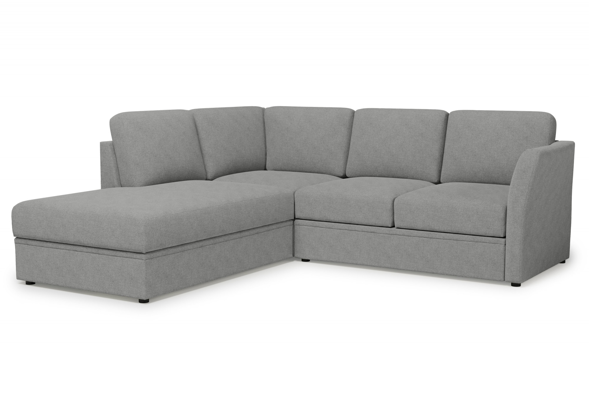Home affaire Ecksofa »Lavars, L-Form, Schlafsofa«, mit Bettfunktion und Stauraum, in zwei verschiedenen Bezugsqualitäten