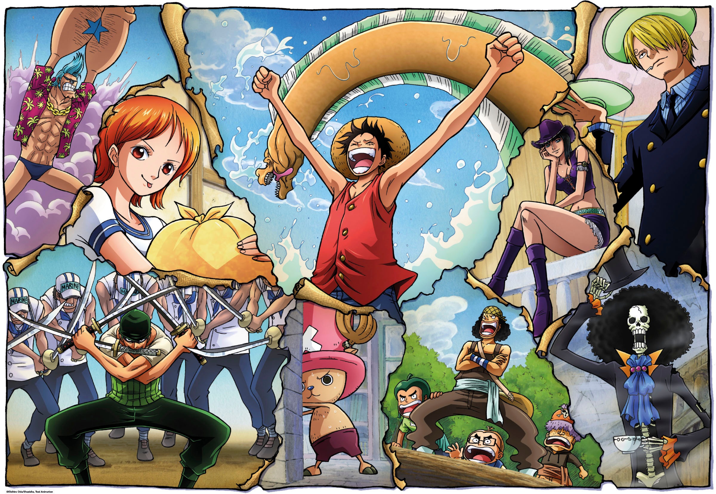 Clementoni® Puzzle »Premium Animé-Collection, One Piece«, Made in Europe