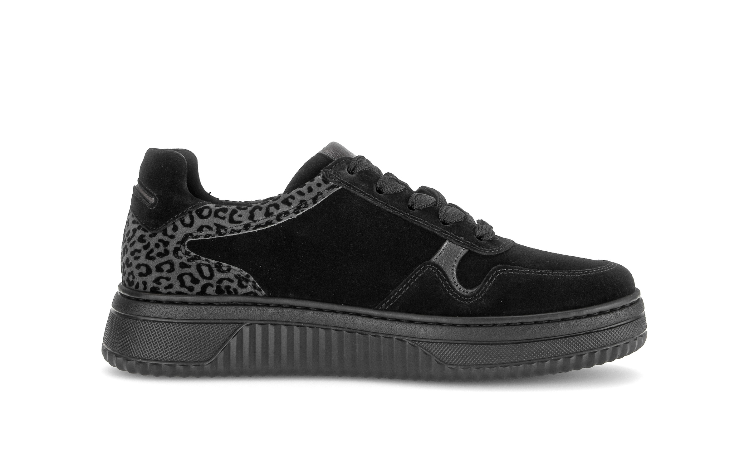 Gabor Plateausneaker  Freizeitschuh, Halbschuh, Schnürschuh in Komfortweite K (=extraweit)