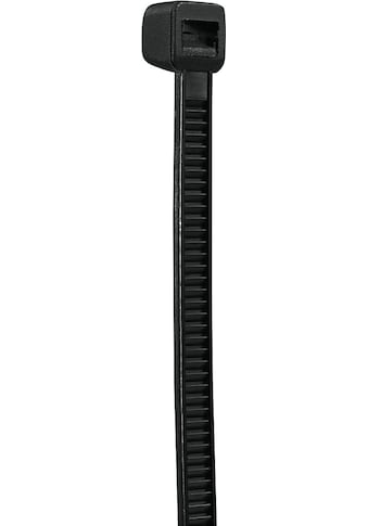 Kabelverbinder-Sortiment »Kabelbinder, 300 mm, 50 Stück, selbstsichernd, Schwarz«