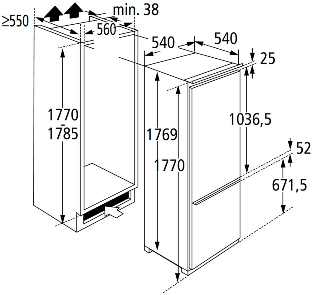 BASIC by Balculina Winkelküche »Yorki«, Stellmaße B/T 320x175/60 cm, wahlweise mit E-Geräten