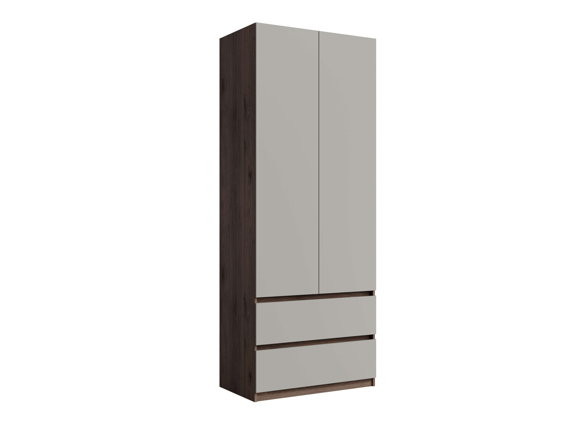 Home affaire Kleiderschrank »GERMO mit 1 Einlegeböde, 2 Schubladen, 1 Kleiderstange, 90/51/230cm«, Garderobe mit 2 Drehtüren, Wäscheschrank mit viel Stauraum
