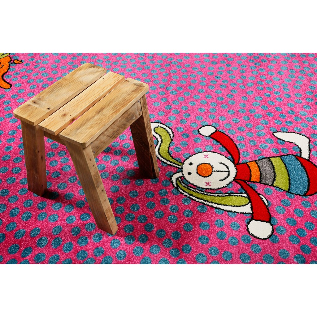 Sigikid Kinderteppich »Rainbow Rabbit«, rechteckig