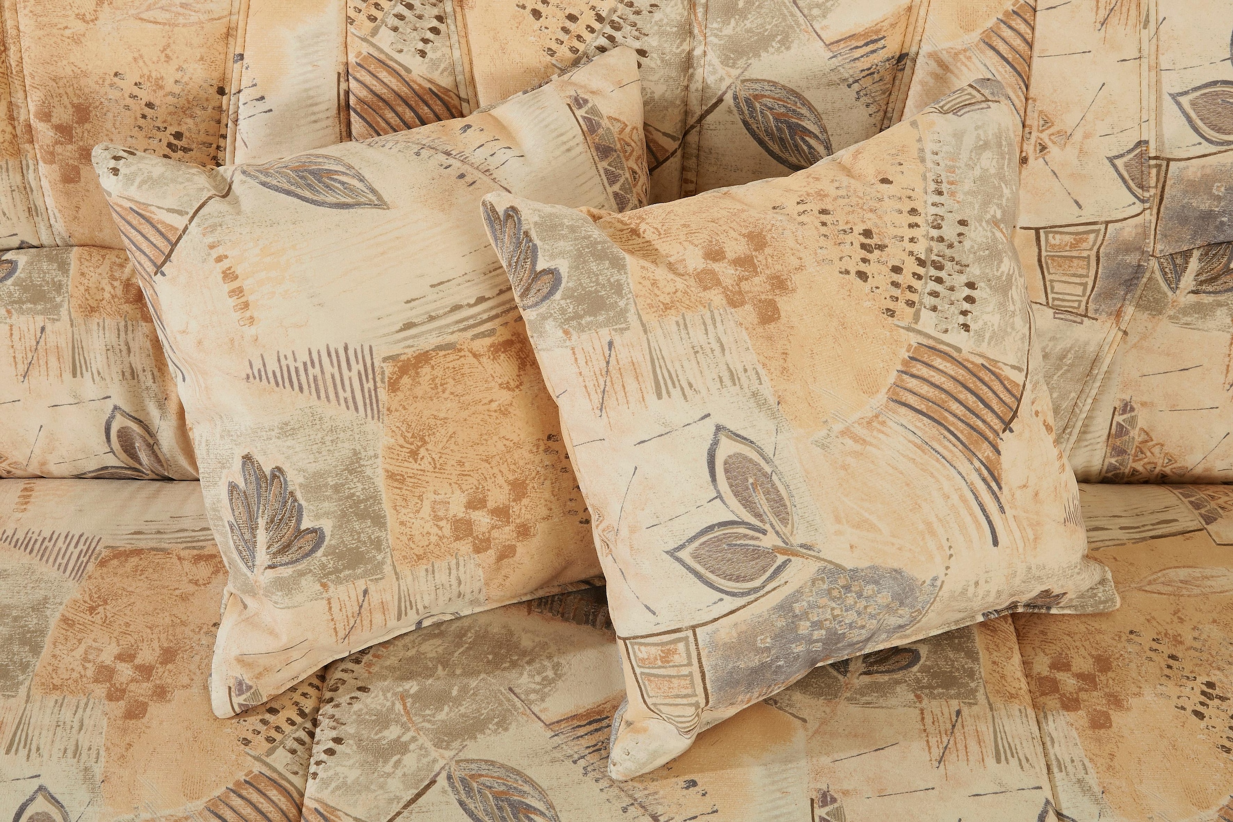 DOMO collection Wohnlandschaft »Bahia mit viel Platz, zeitloses Design, U-Form«, wahlweise mit Bettfunktion