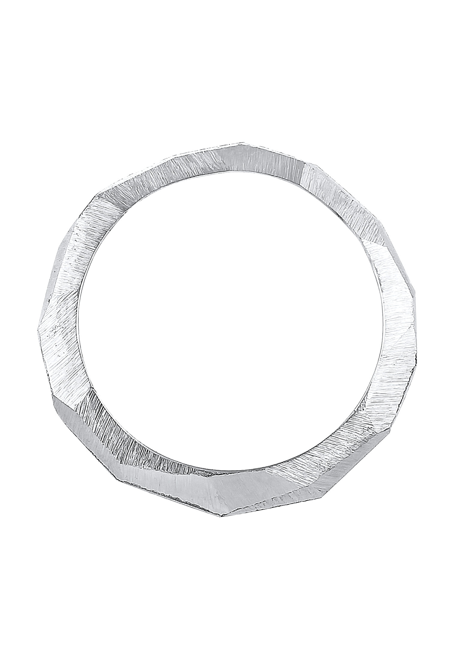 Elli Premium Partnerring »Ring Freundschaftsring Trauring Organic matt 925 Silber«
