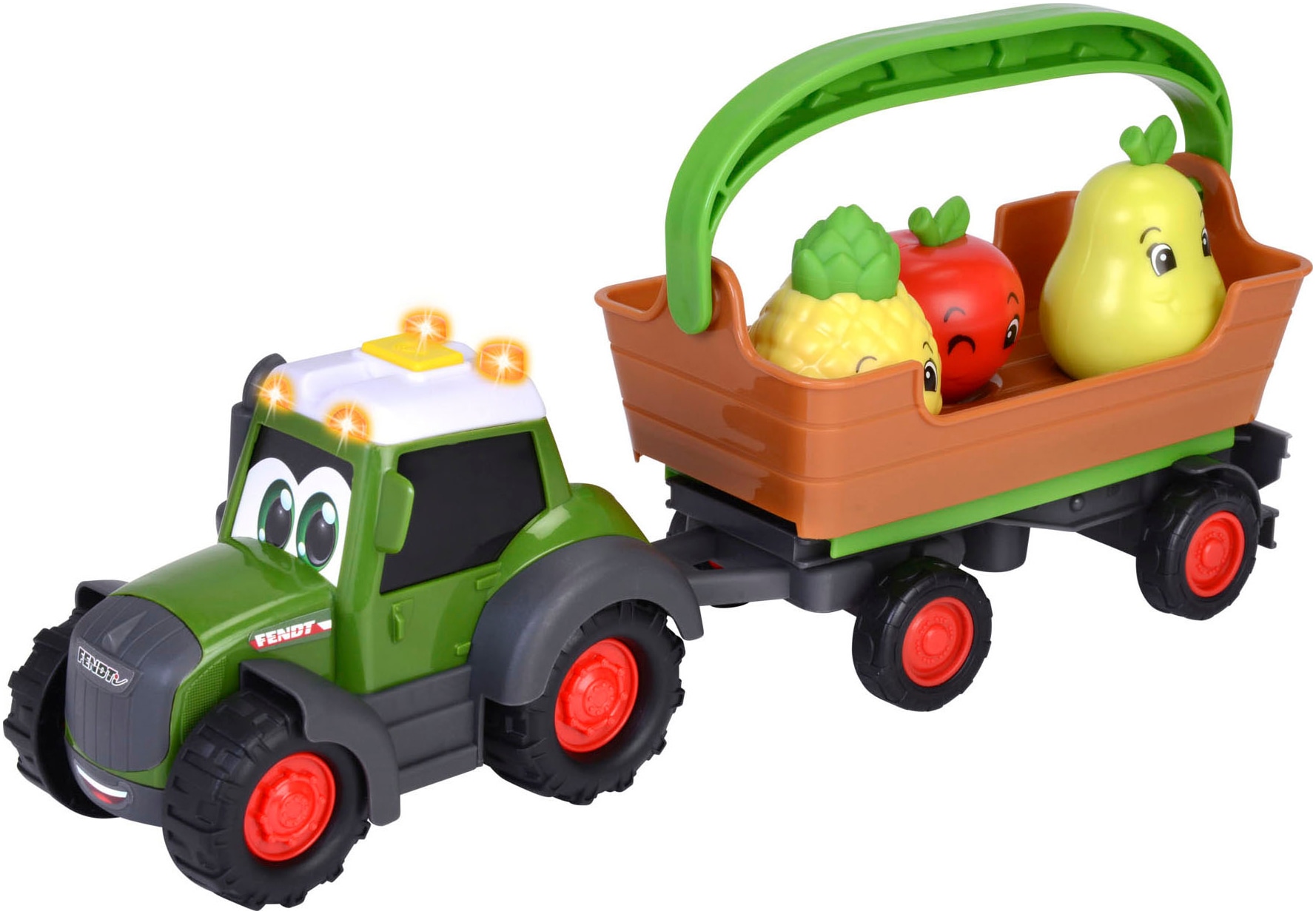 Spielzeug-Traktor »ABC Freddy Fruit Trailer«, mit Licht und Sound