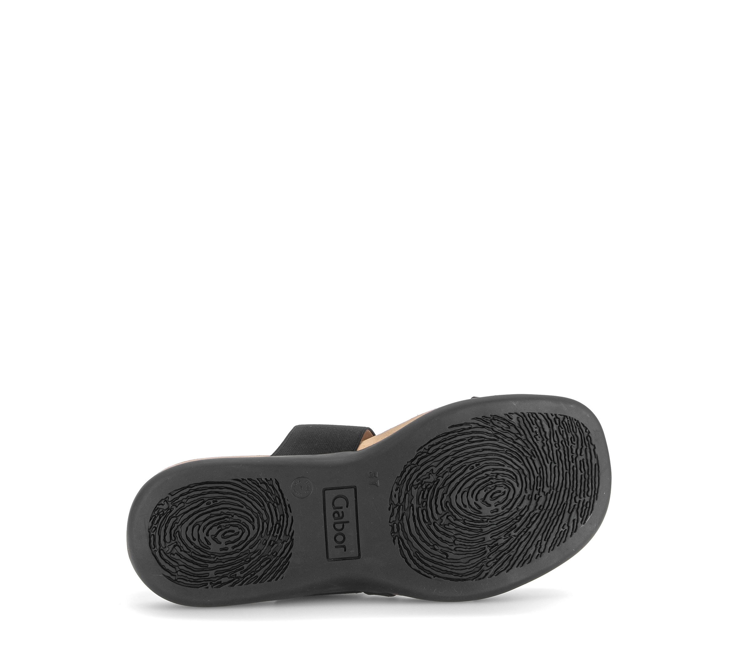 Gabor Pantolette  Keilabsatz, Schupfschuh, Sommerschuh mit feinen Riemen