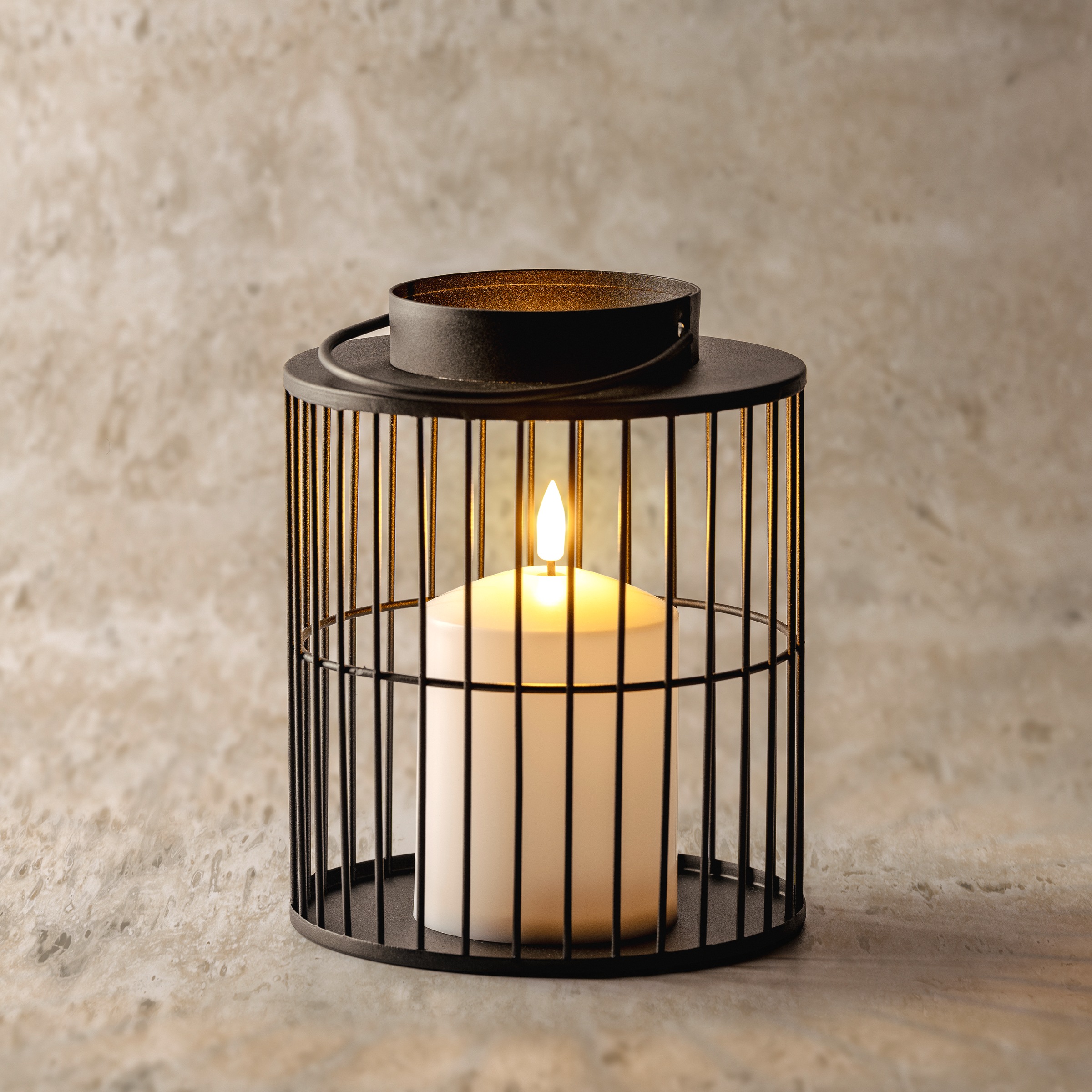 LEONARDO LED-Leuchte »Silenzio« aus schwarzem Metall