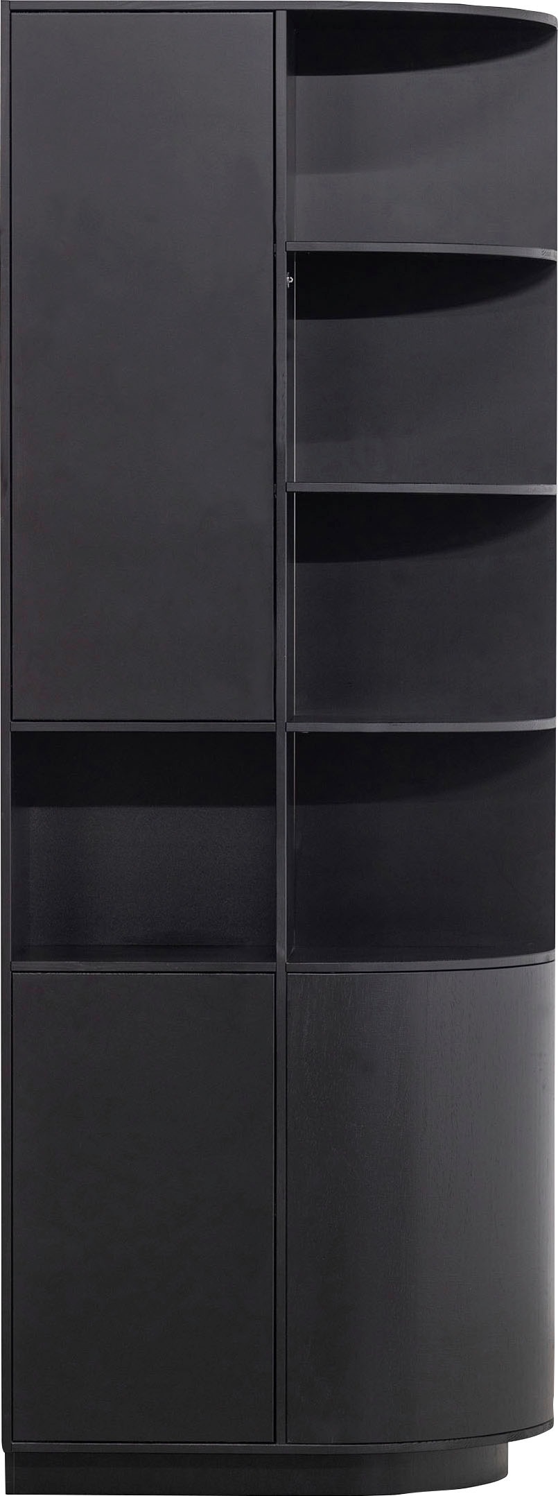 WOOOD Vitrine »Finca«, mit modernem Push-to-Open-System, Breite 78 cm