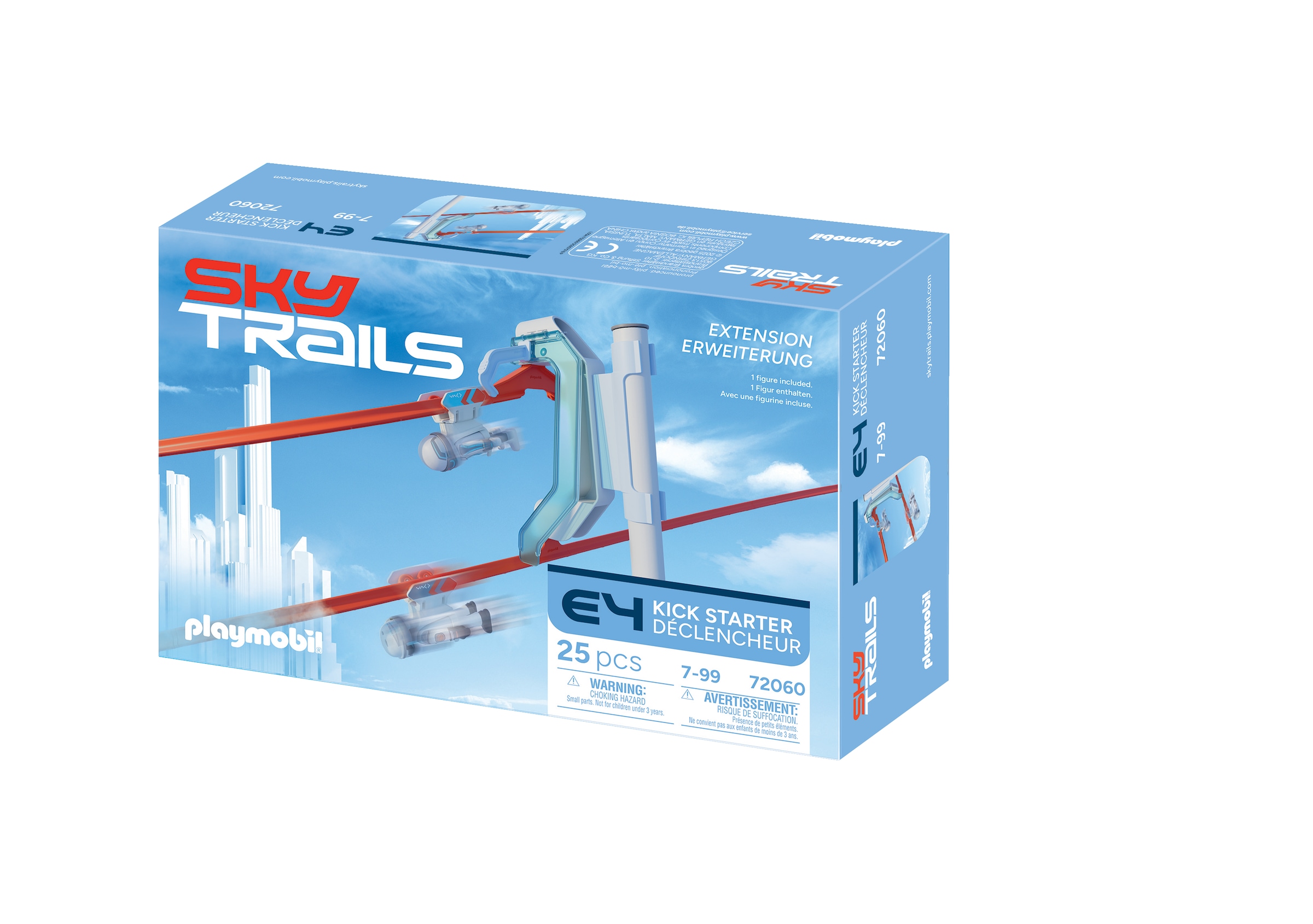 Playmobil® Konstruktions-Spielset »Kick Starter e4 (72060), SkyTrails« Made in Europe