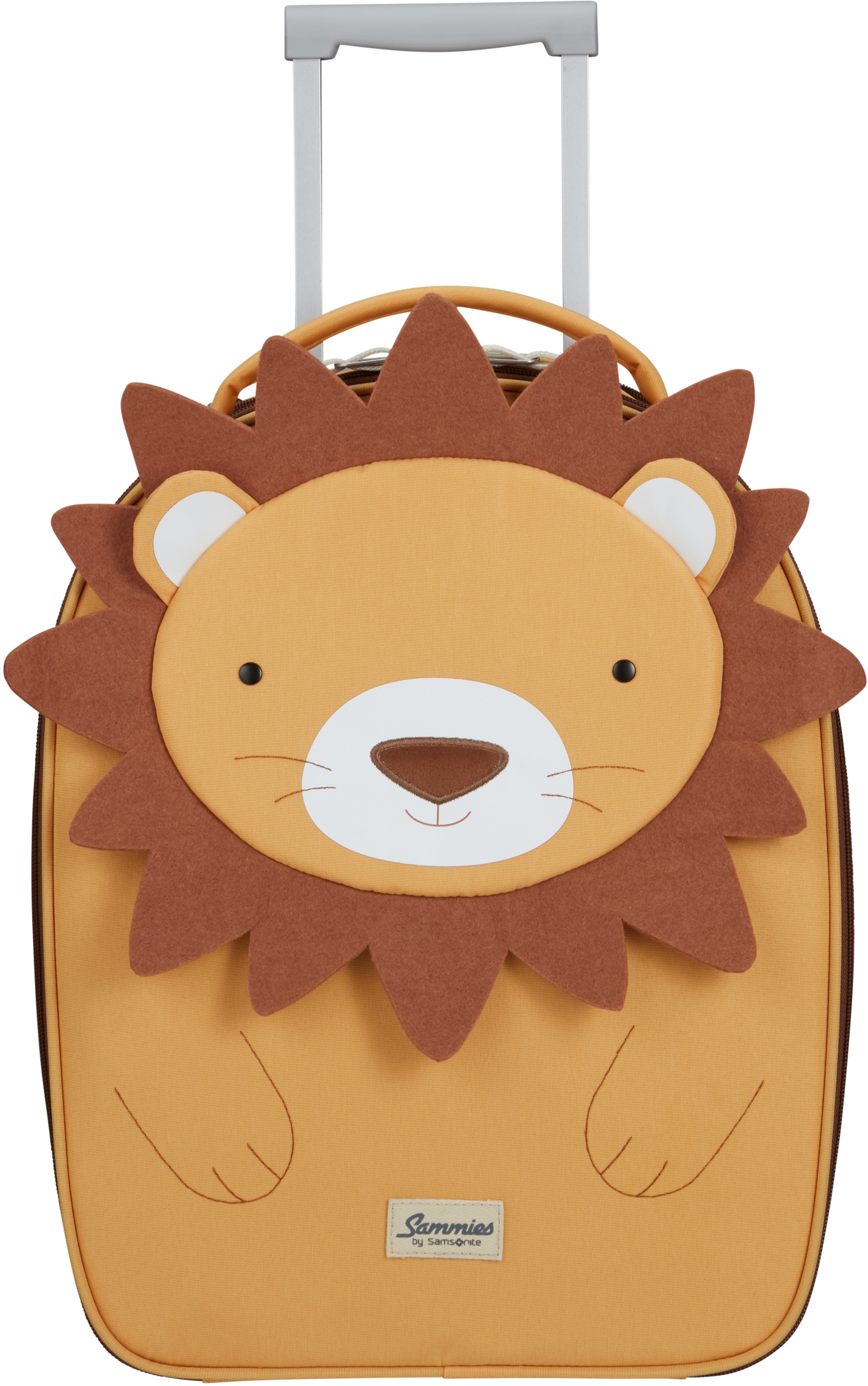 Kinderkoffer »Happy Sammies ECO, Lion Lester«, 2 St. Rollen, Arbeitsrucksack...