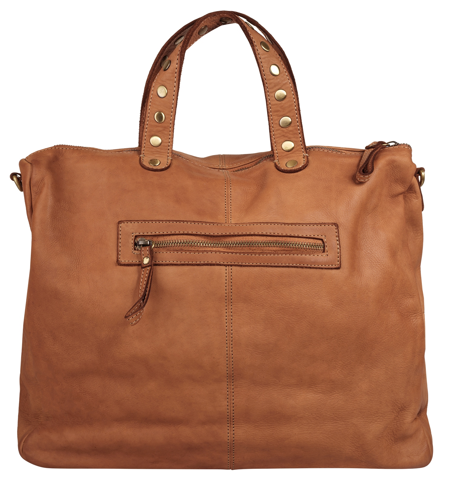 Samantha Look Umhängetasche echt Leder, Made in Italy