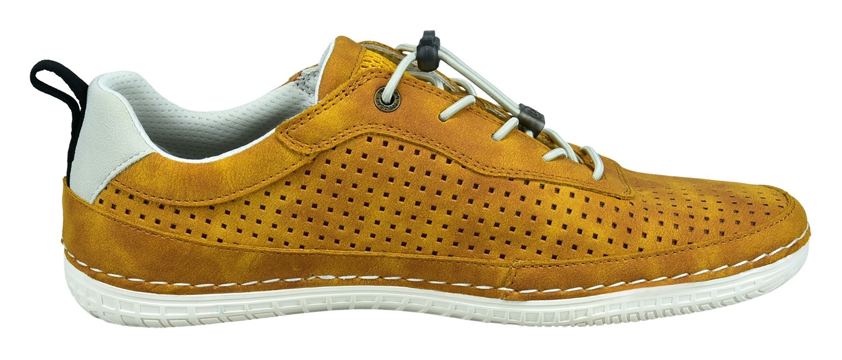 bugatti Slip-On Sneaker, Freizeitschuh, Halbschuh, Slipper mit Lochmuster