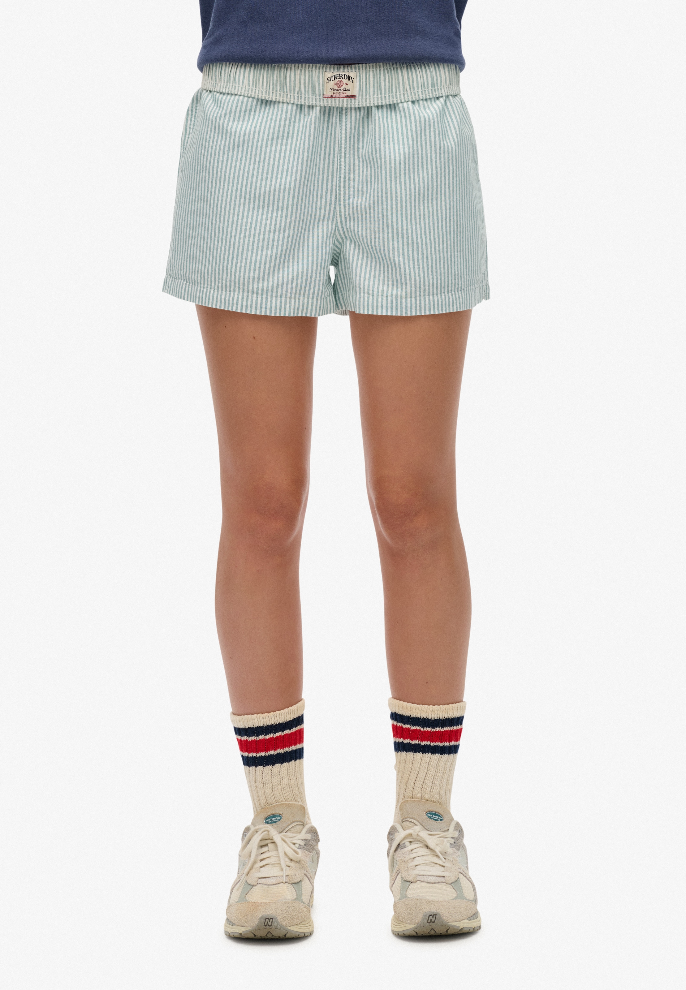 Superdry Shorts »COTTON STRIPE ELASTIC SHORT«