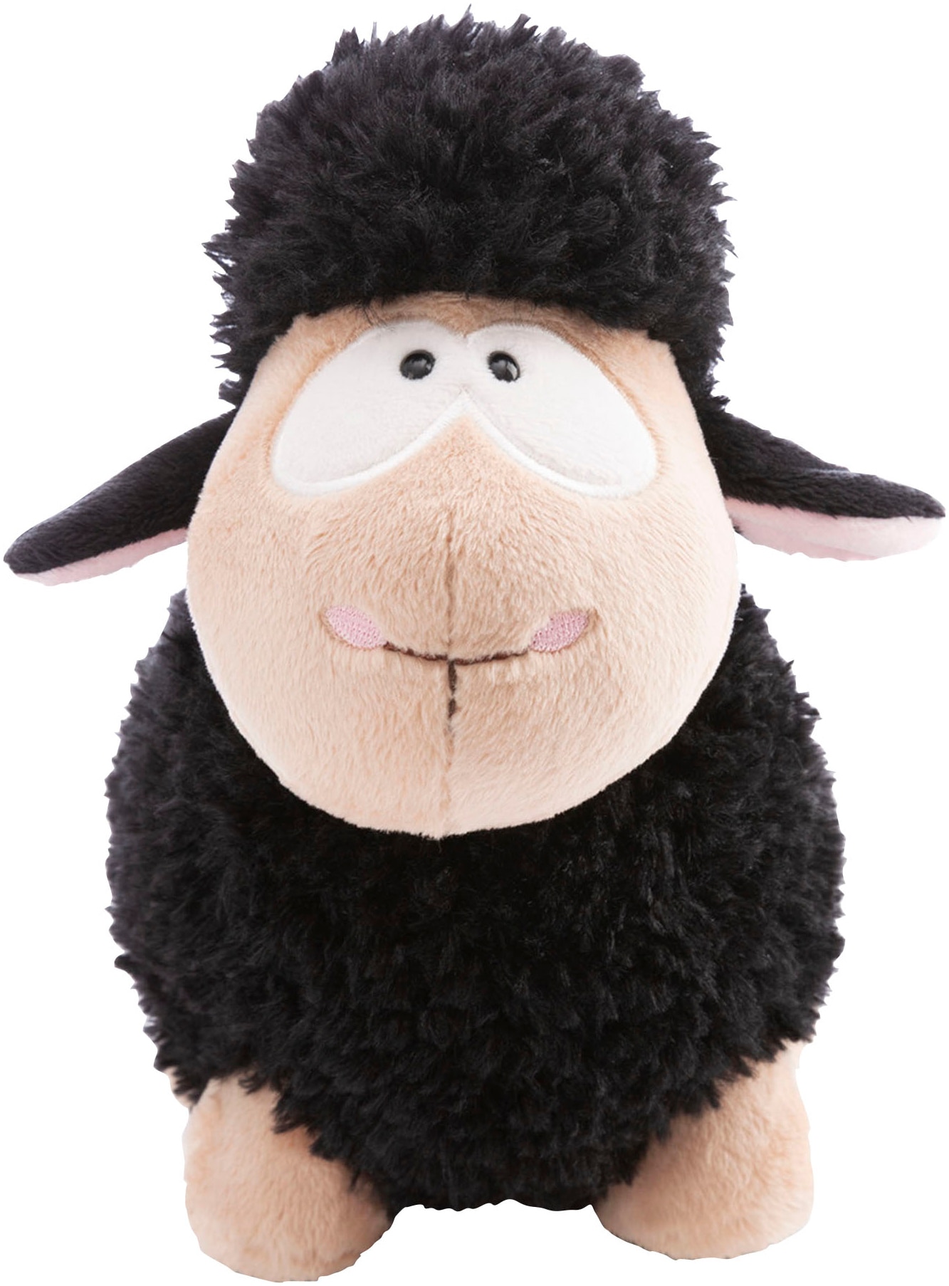 Nici Kuscheltier »Wooly Gang, Schaf schwarz, 22 cm«, stehend, enthält recyceltes Material (Global Recycled Standard)