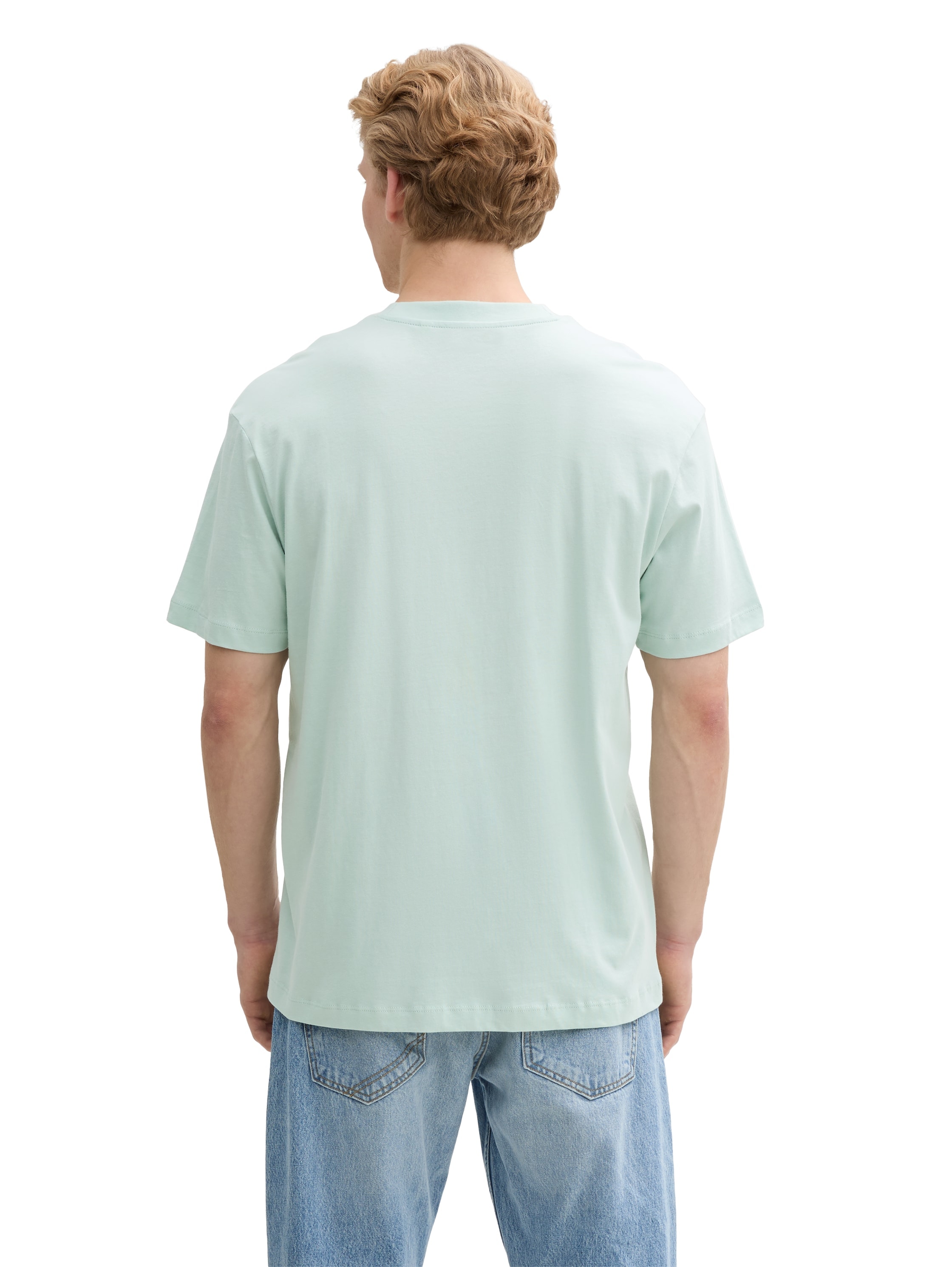 TOM TAILOR Denim T-Shirt, mit Marken-Frontprint